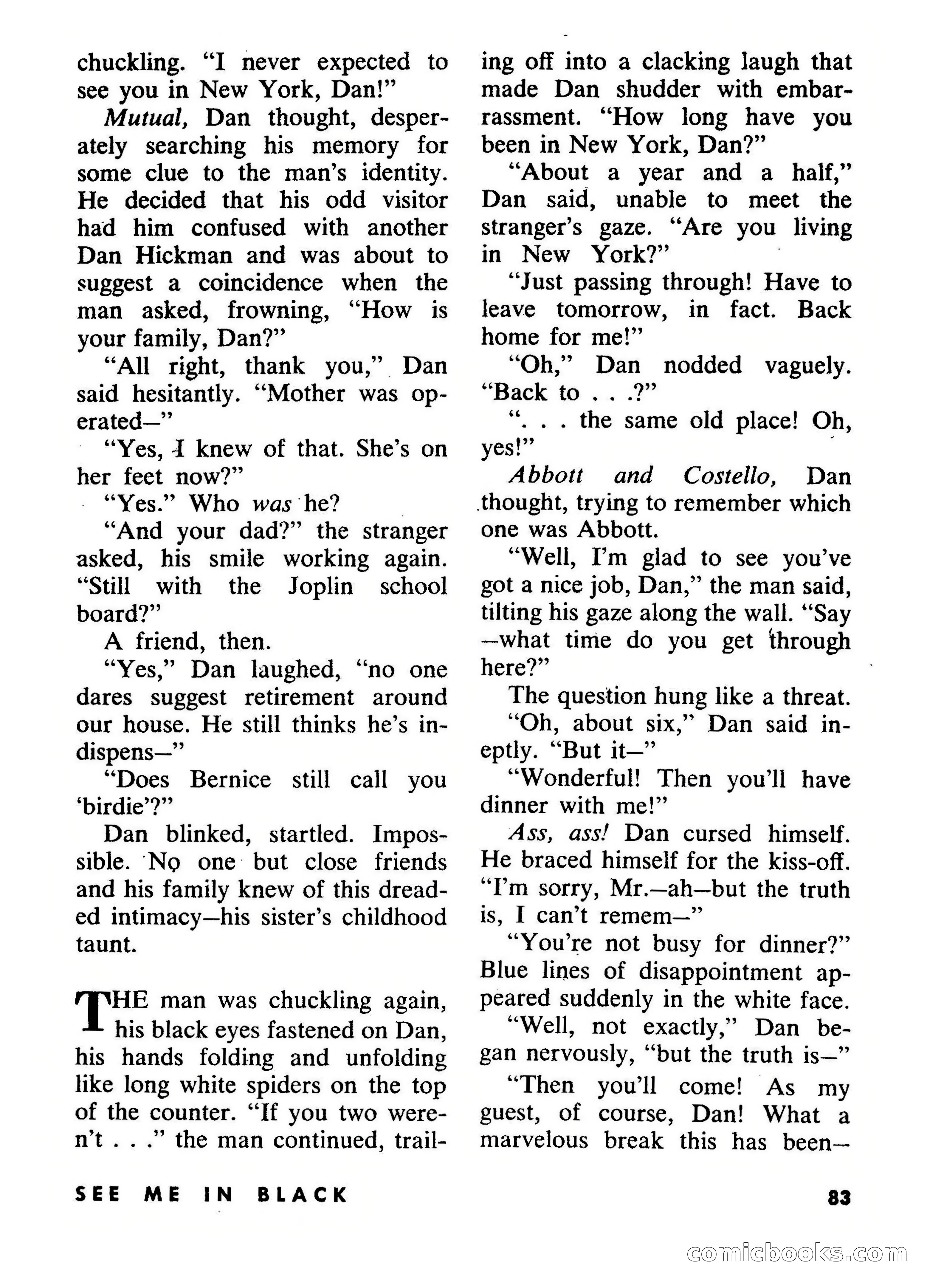 Beyond Fantasy Fiction, September 1954 — page 85 of 132