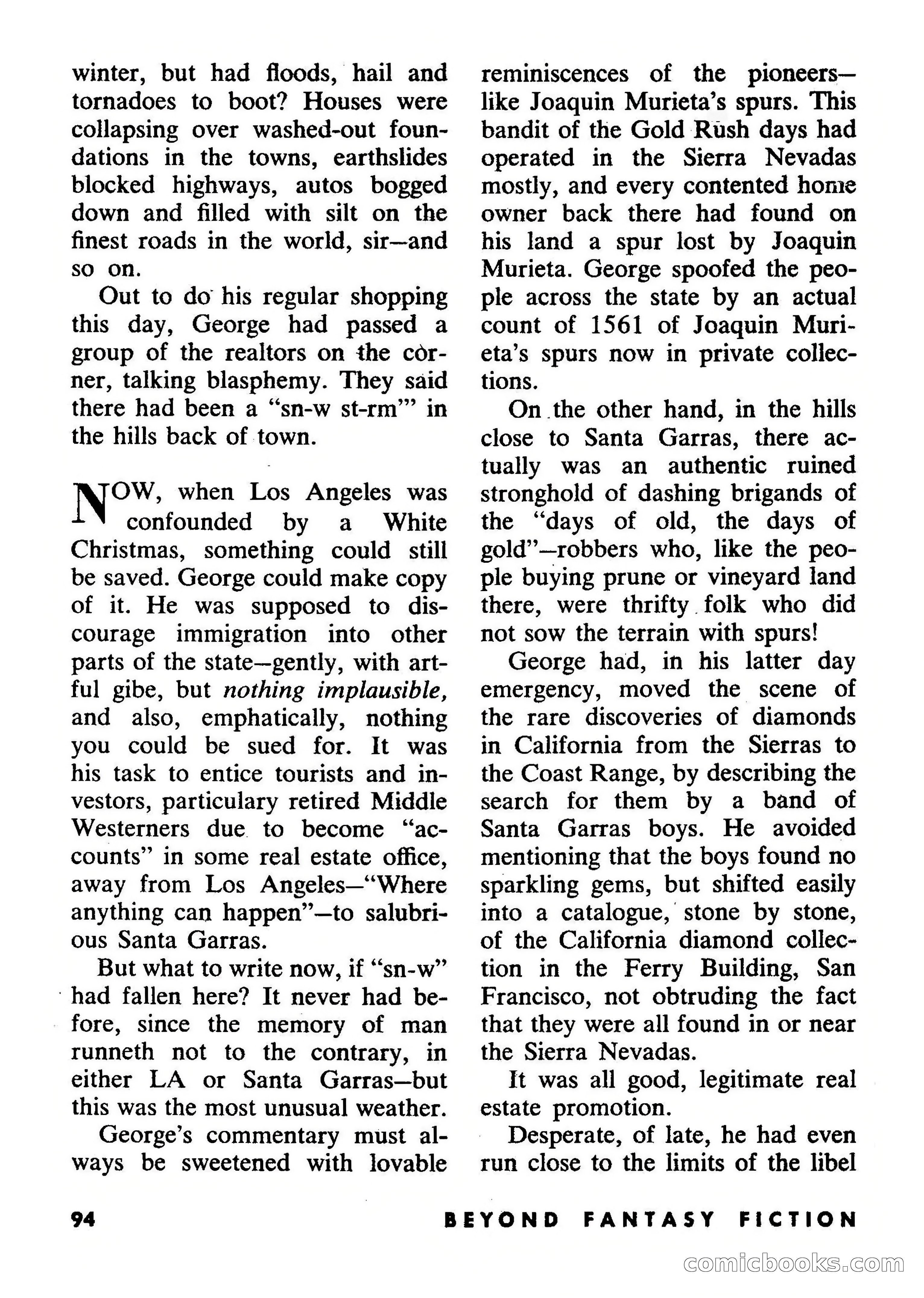 Beyond Fantasy Fiction, September 1954 — page 96 of 132