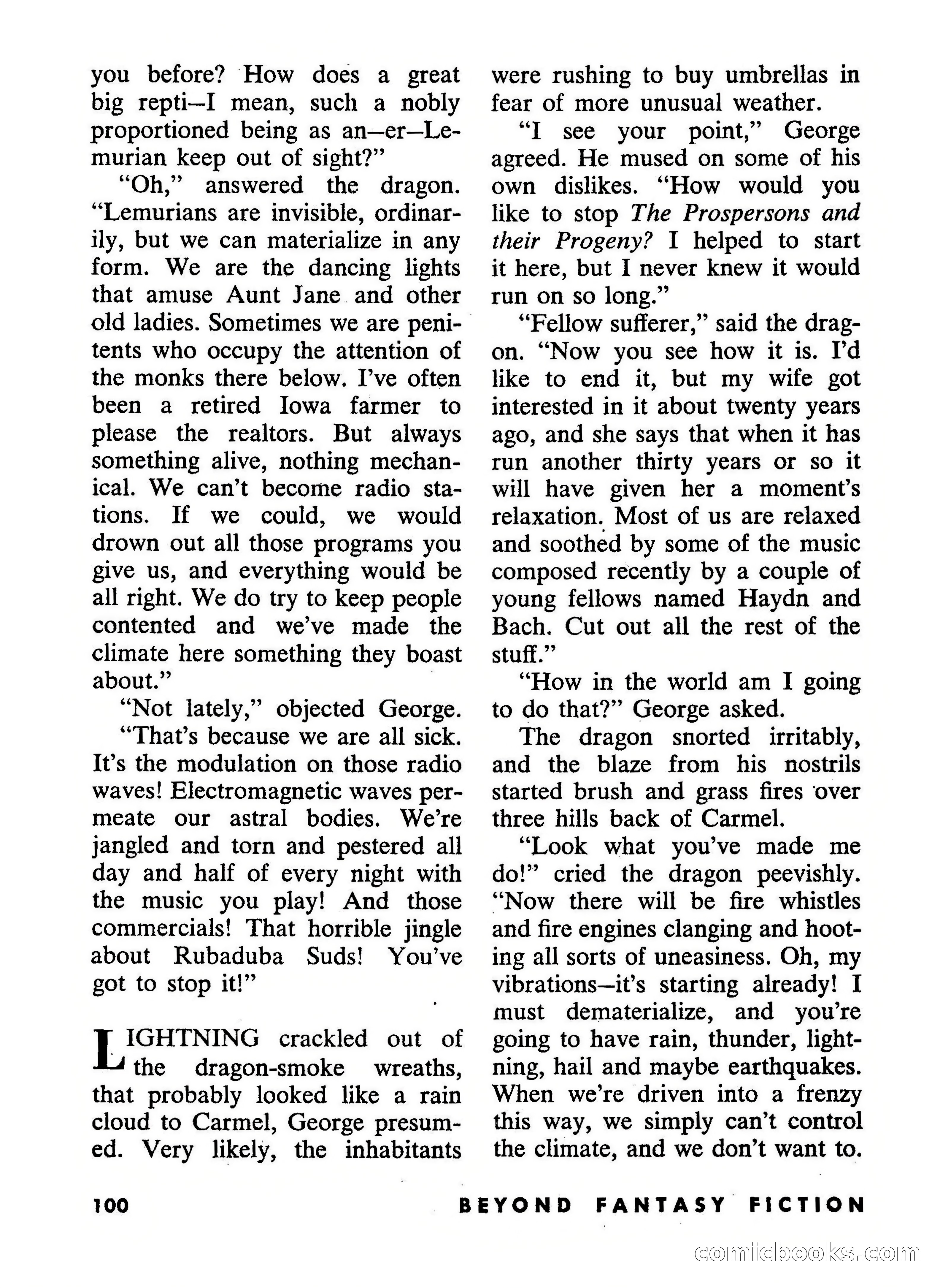 Beyond Fantasy Fiction, September 1954 — page 102 of 132