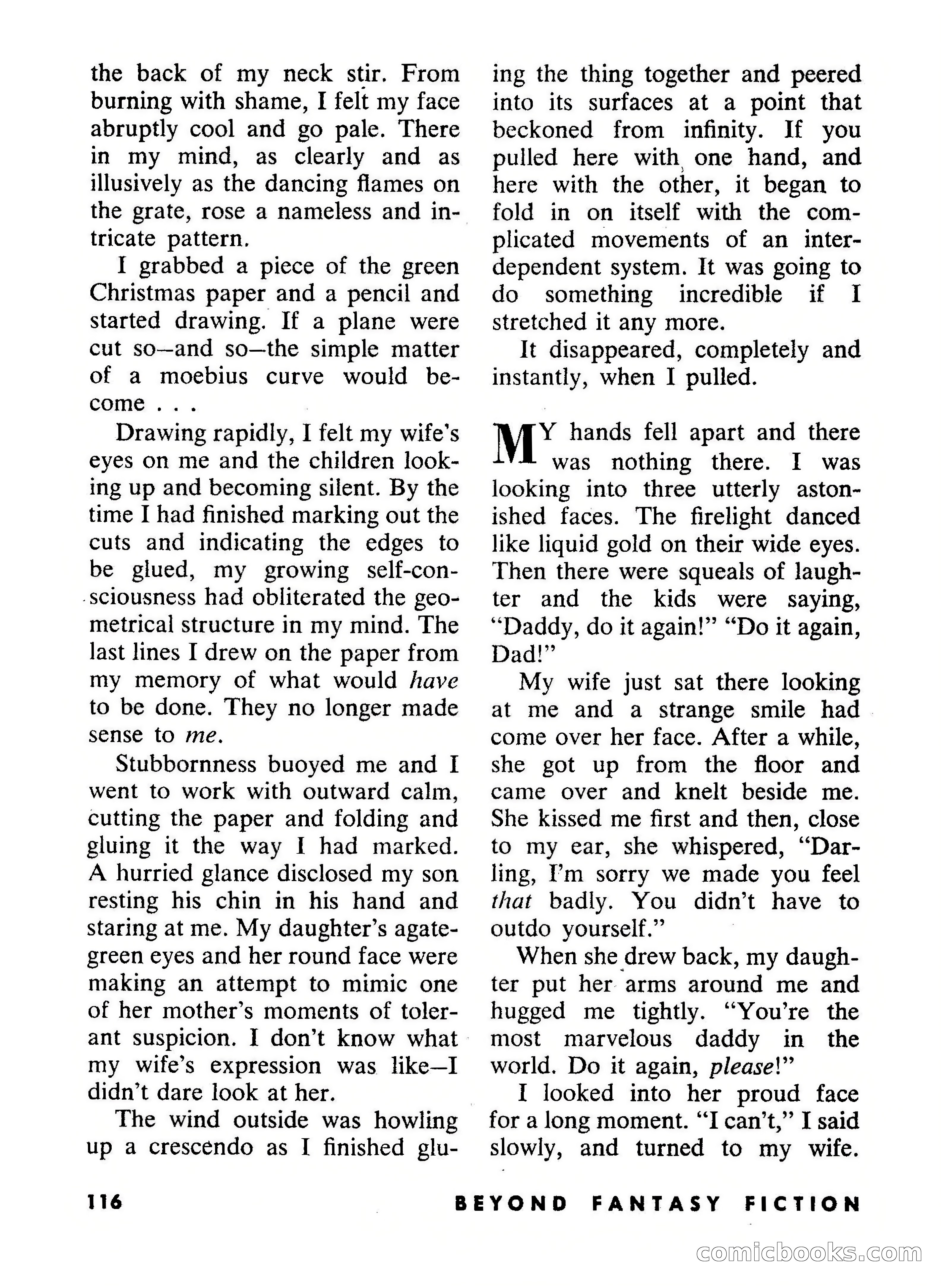 Beyond Fantasy Fiction, September 1954 — page 118 of 132