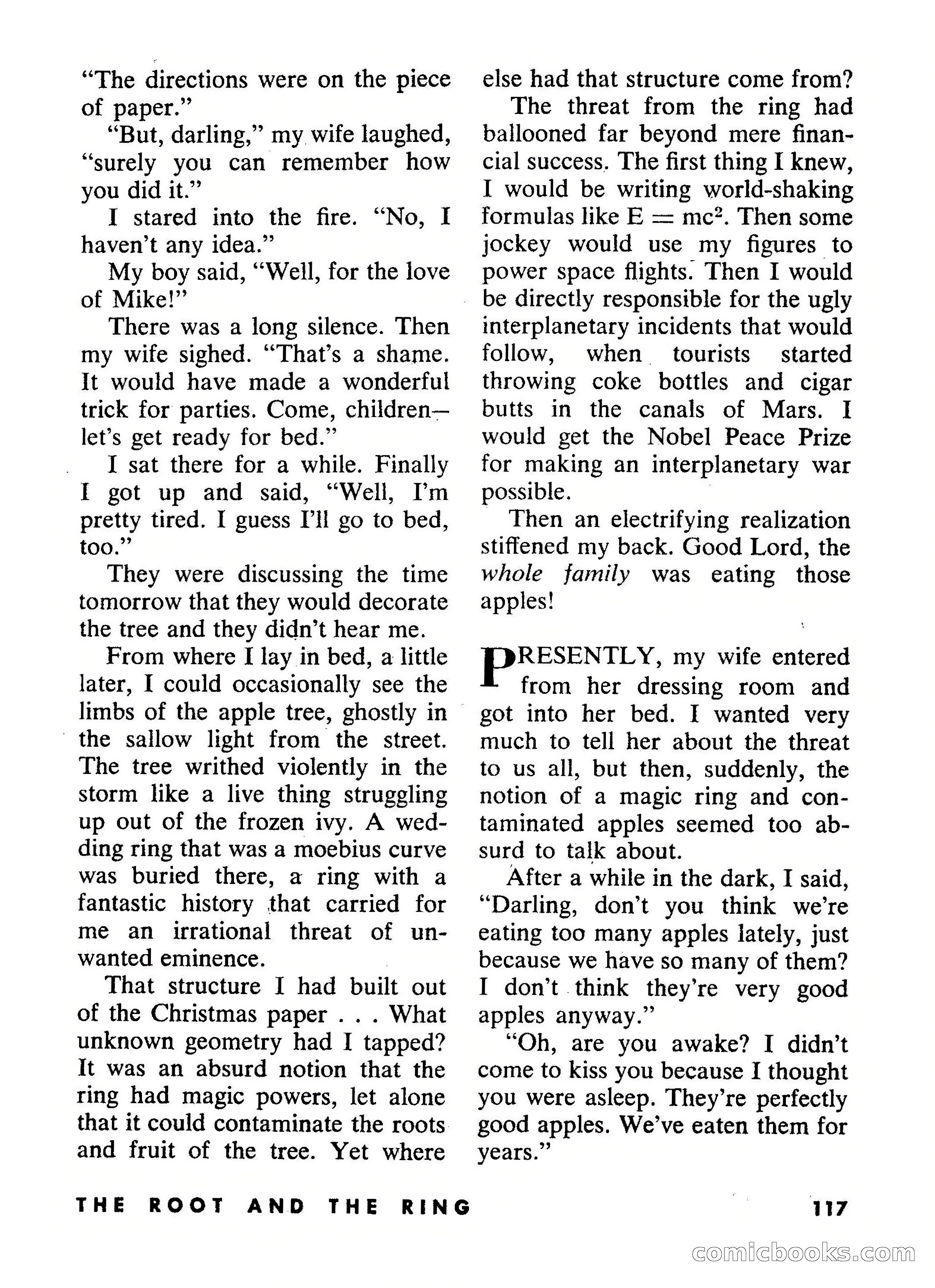Beyond Fantasy Fiction, September 1954 — page 119 of 132