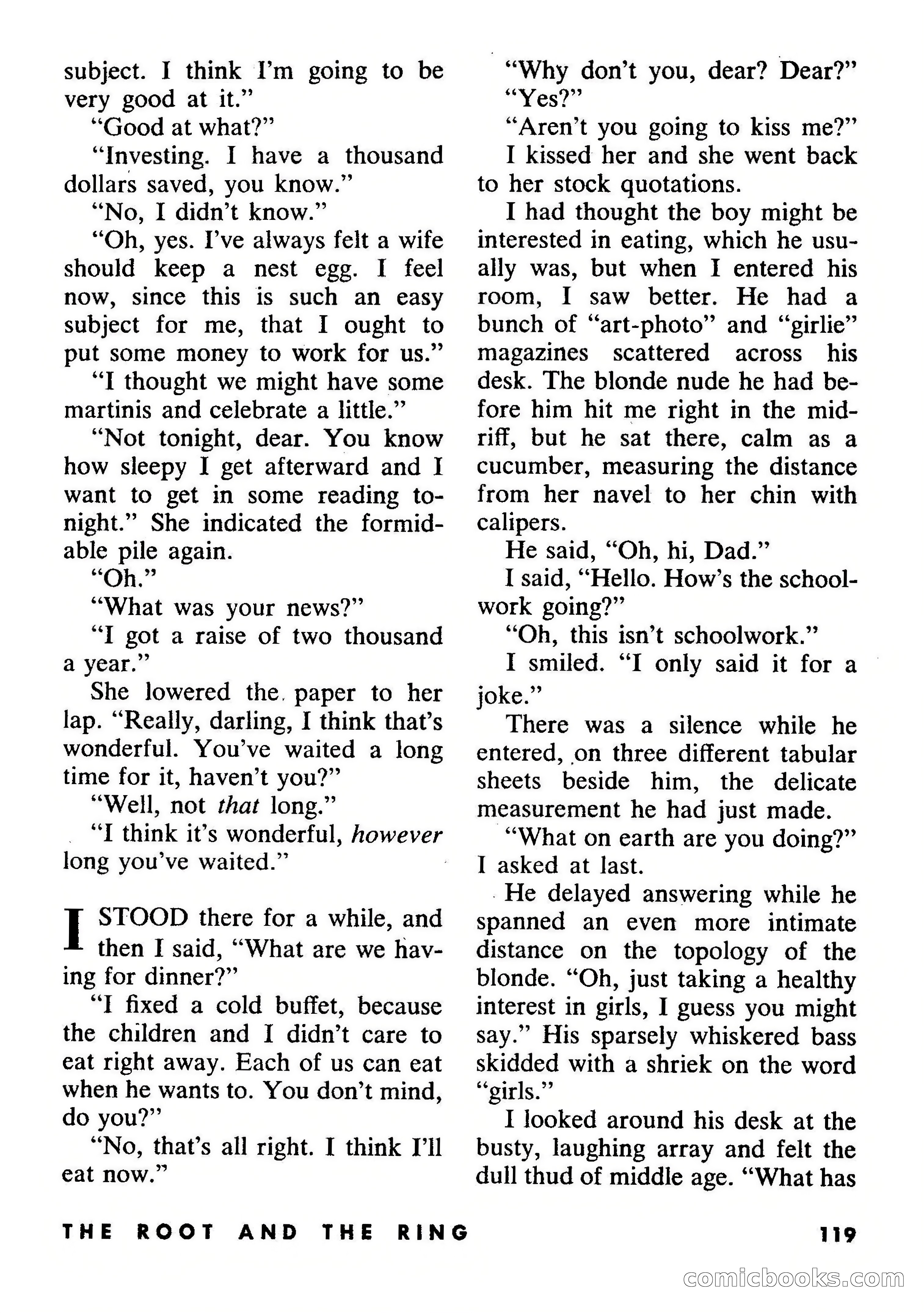 Beyond Fantasy Fiction, September 1954 — page 121 of 132