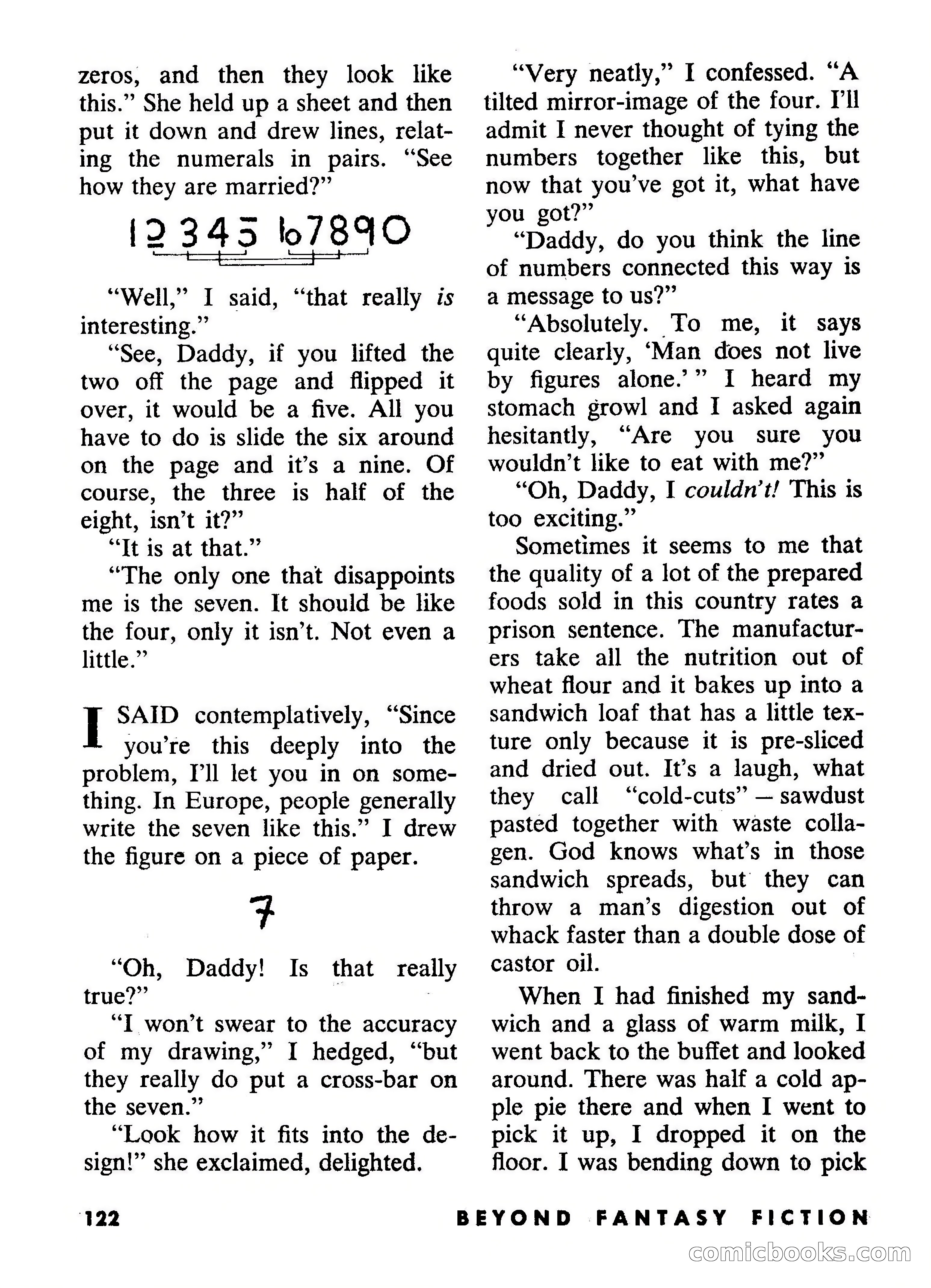 Beyond Fantasy Fiction, September 1954 — page 124 of 132