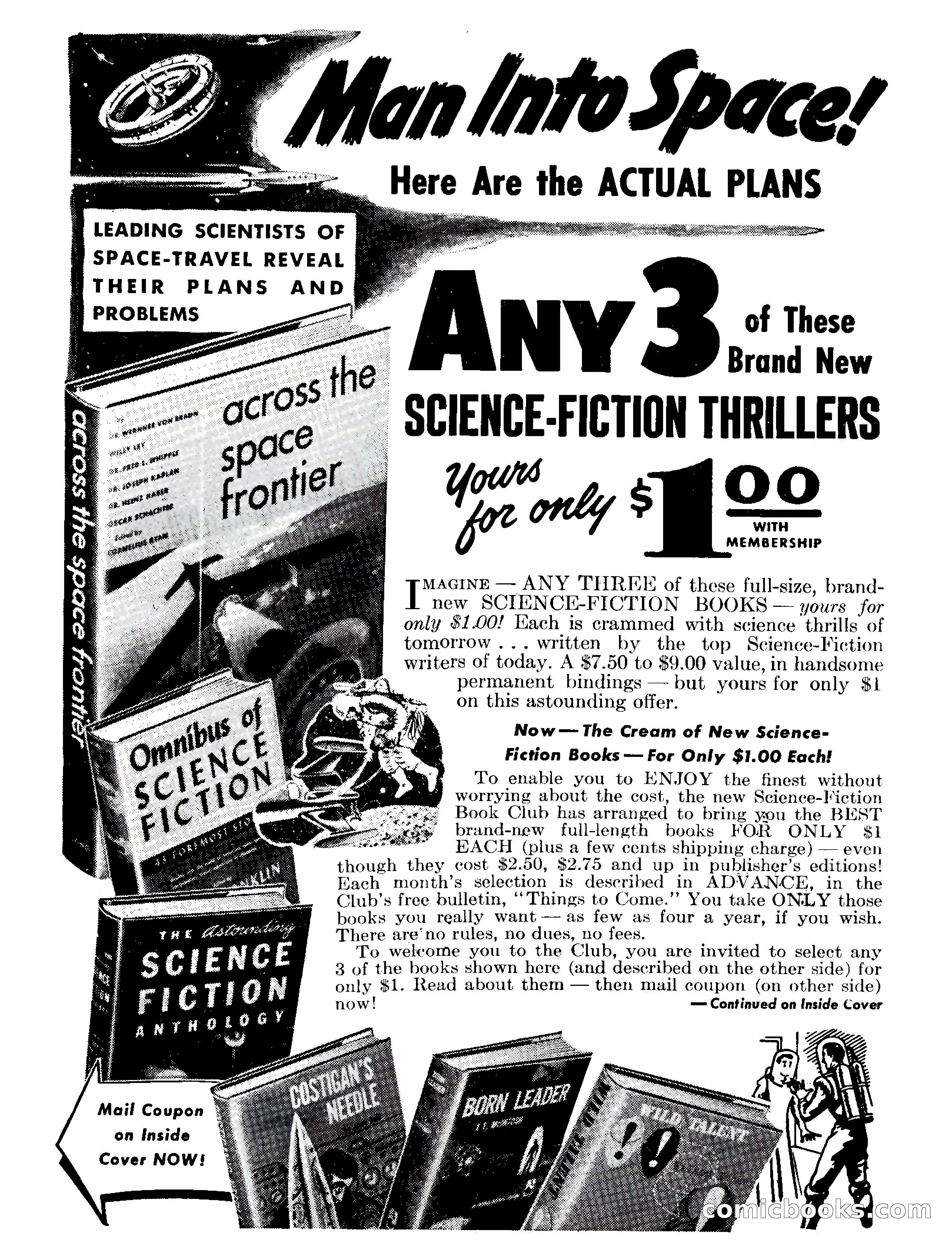 Beyond Fantasy Fiction, September 1954 — page 132 of 132