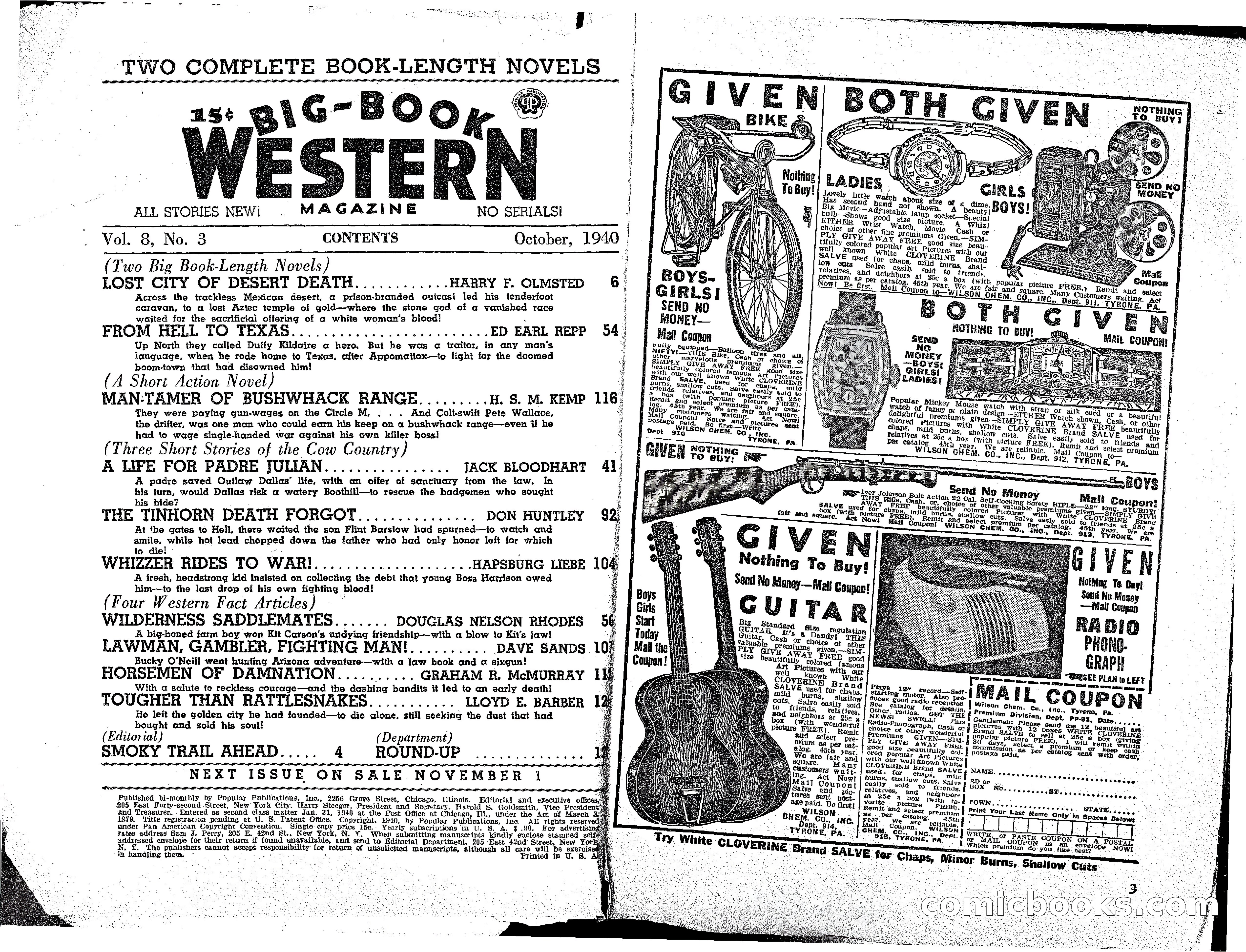 Big Book Western, Vol. 8, No. 3 — page 3 of 74