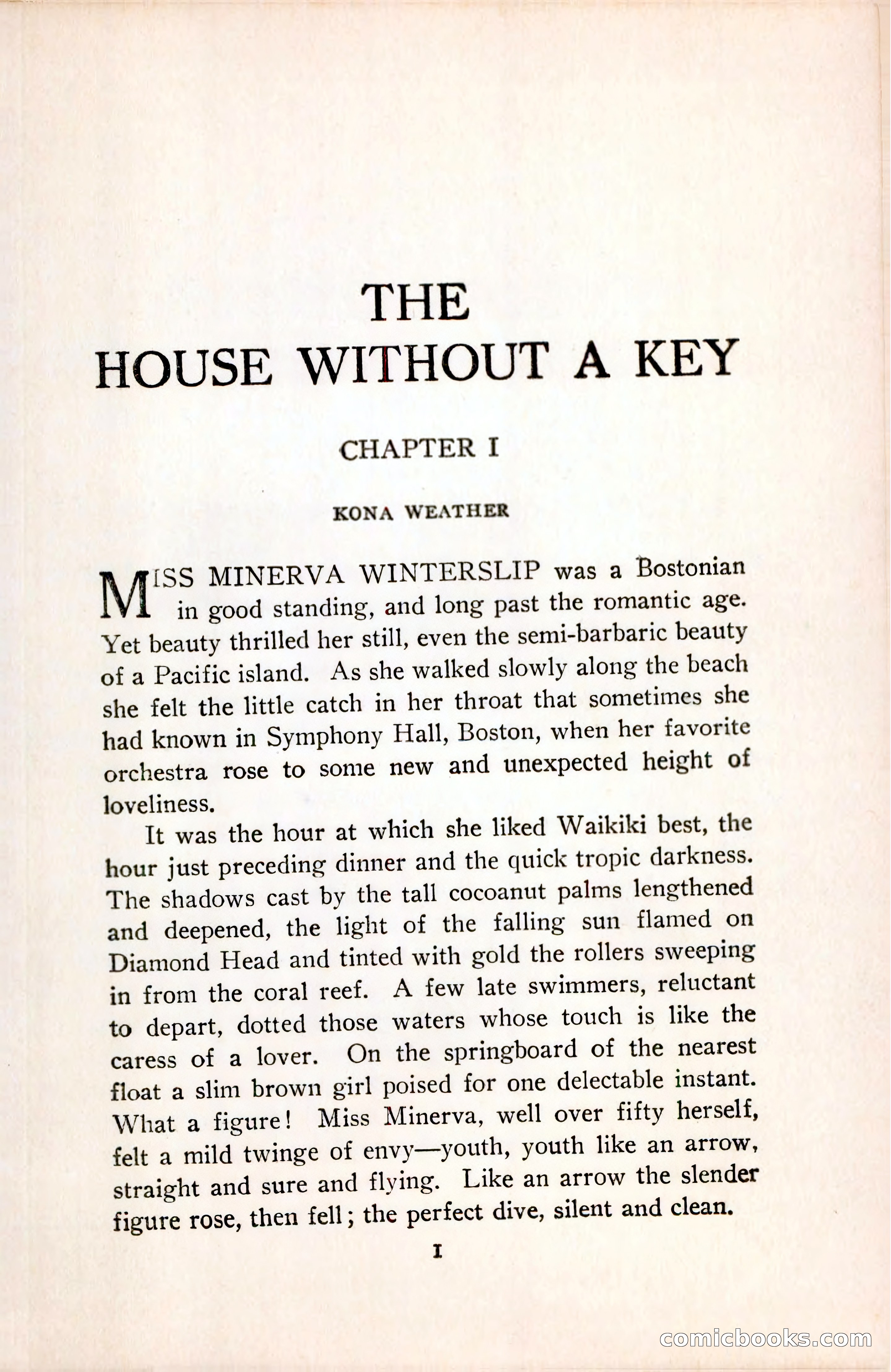 The House Without a Key — page 15 of 339