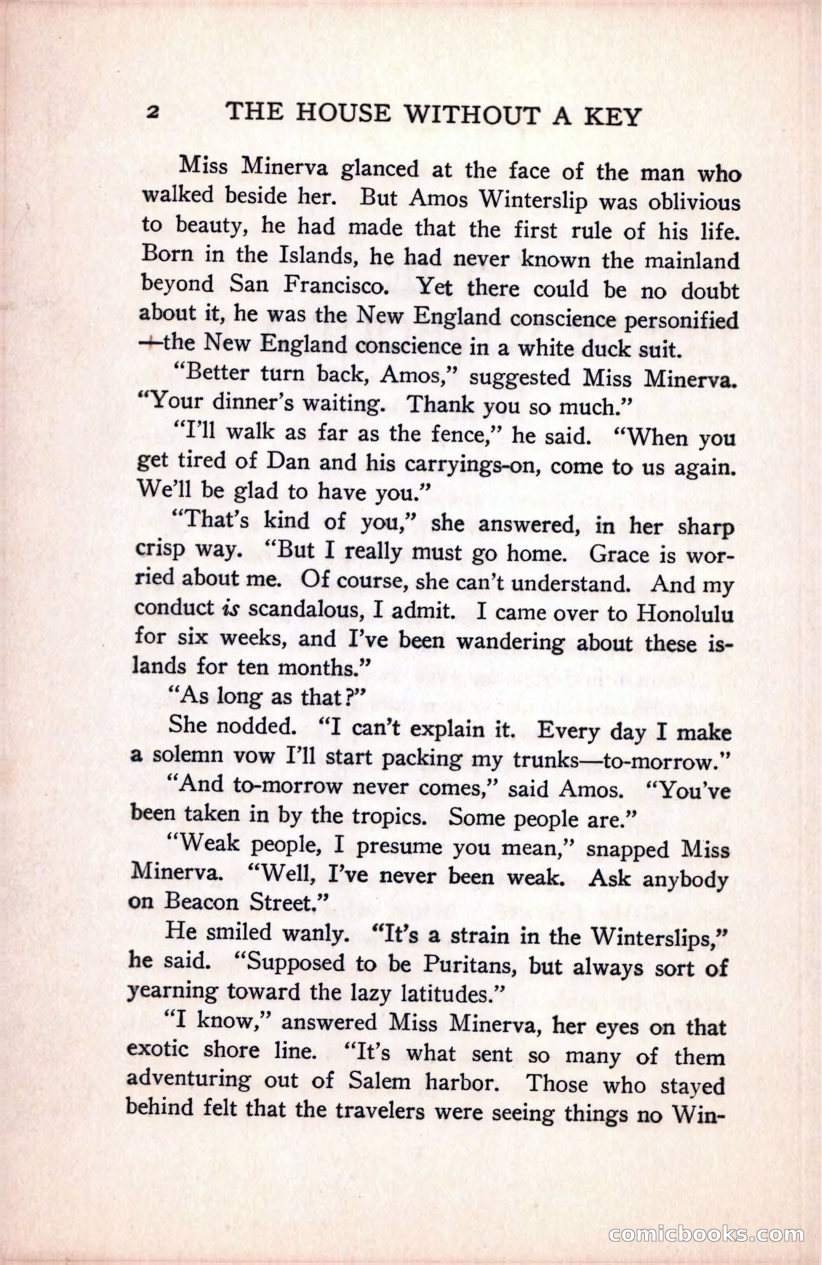 The House Without a Key — page 16 of 339