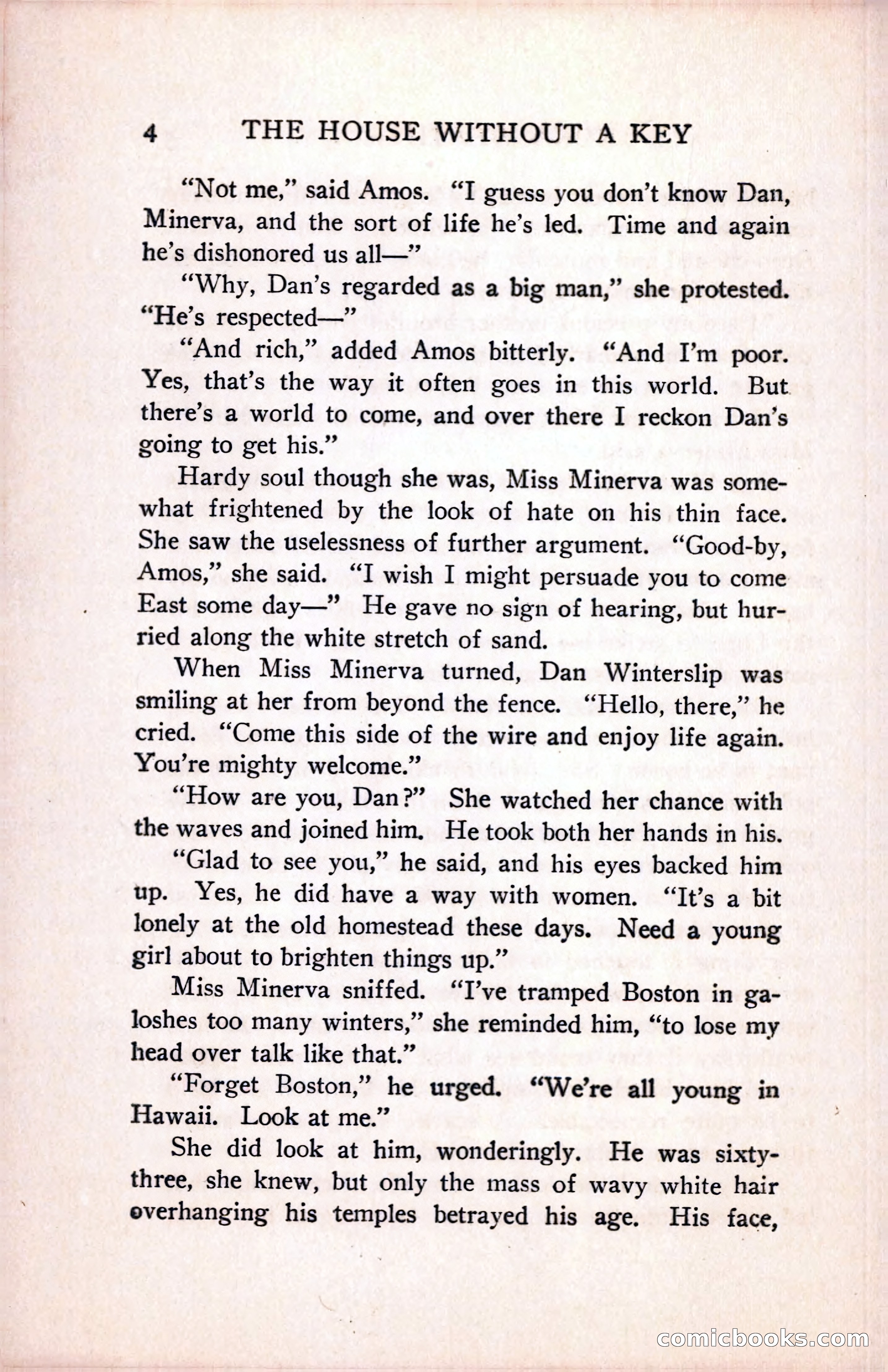 The House Without a Key — page 18 of 339