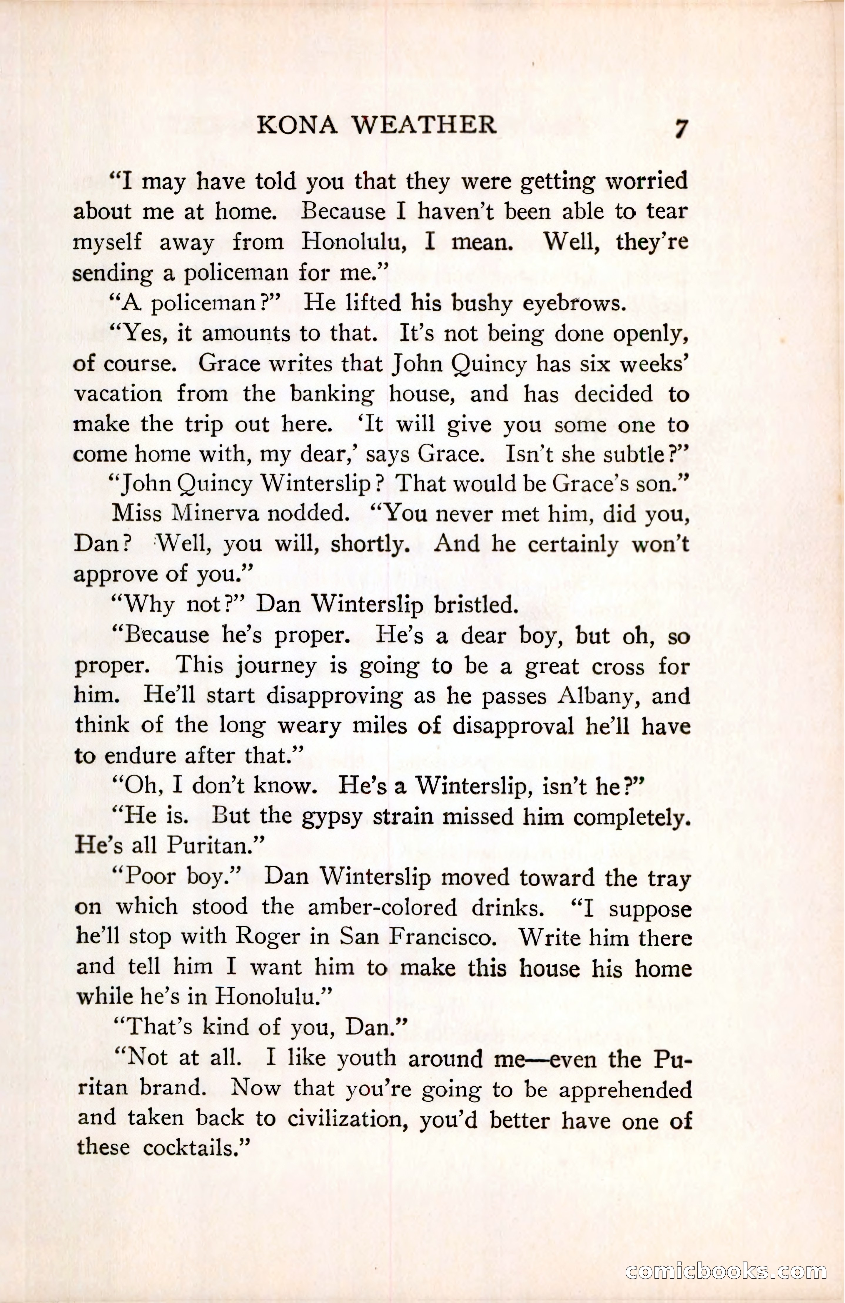 The House Without a Key — page 21 of 339