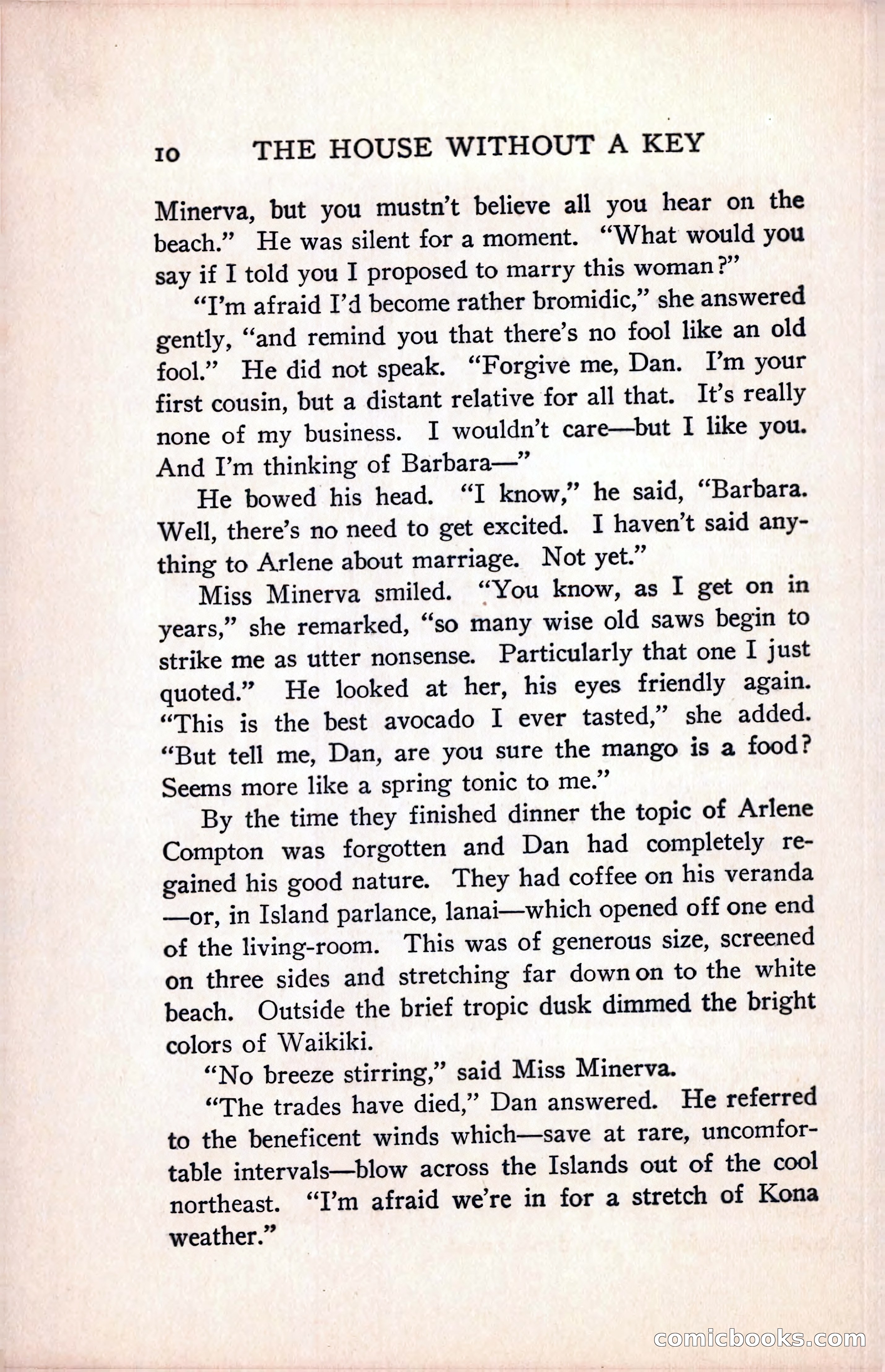 The House Without a Key — page 24 of 339