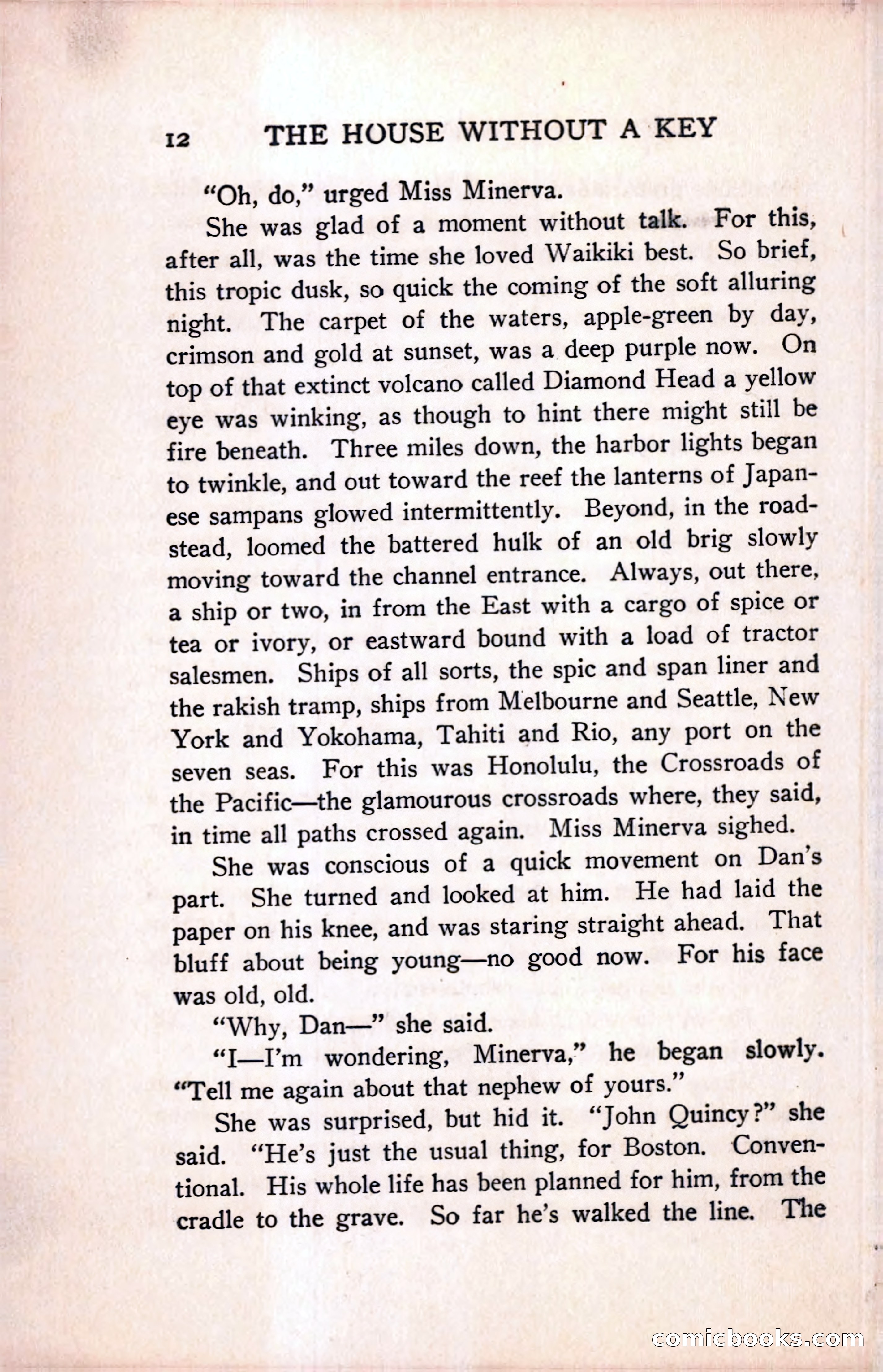The House Without a Key — page 26 of 339