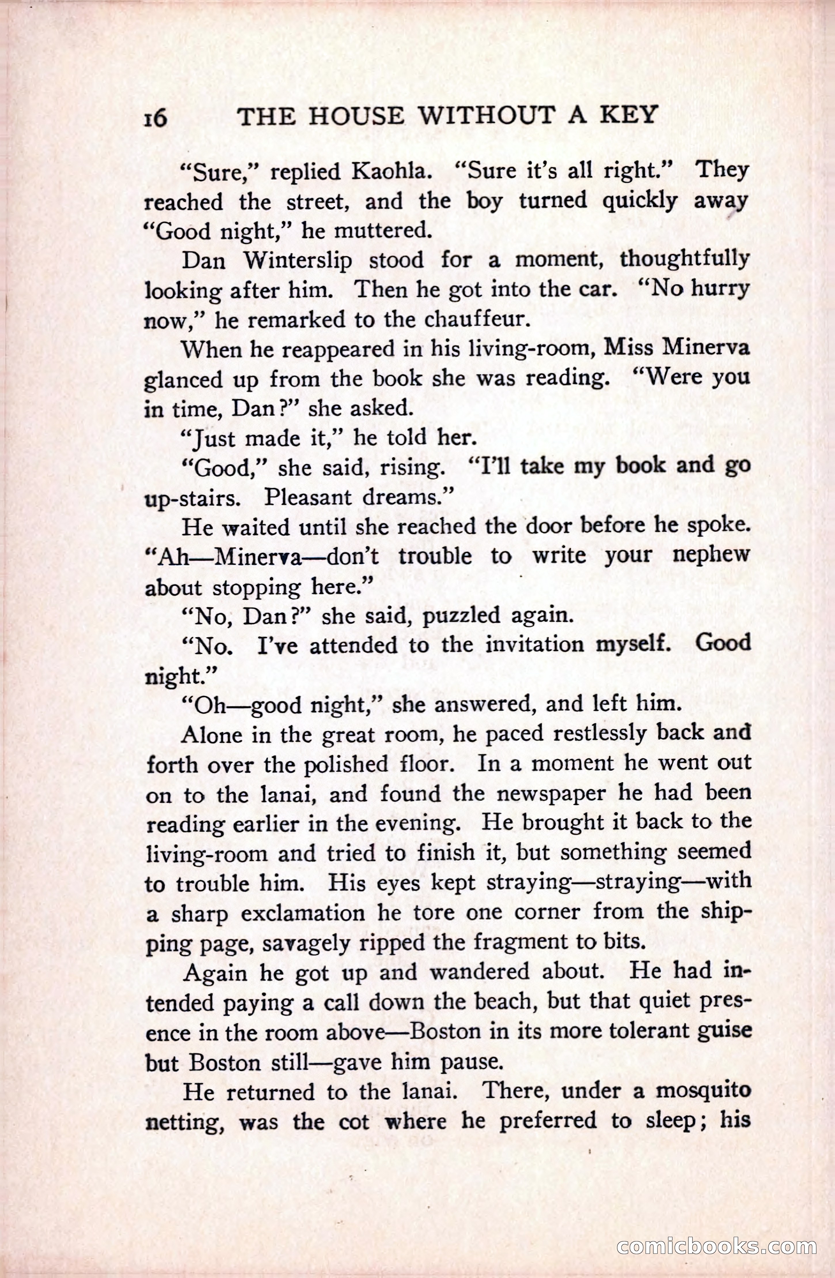 The House Without a Key — page 30 of 339