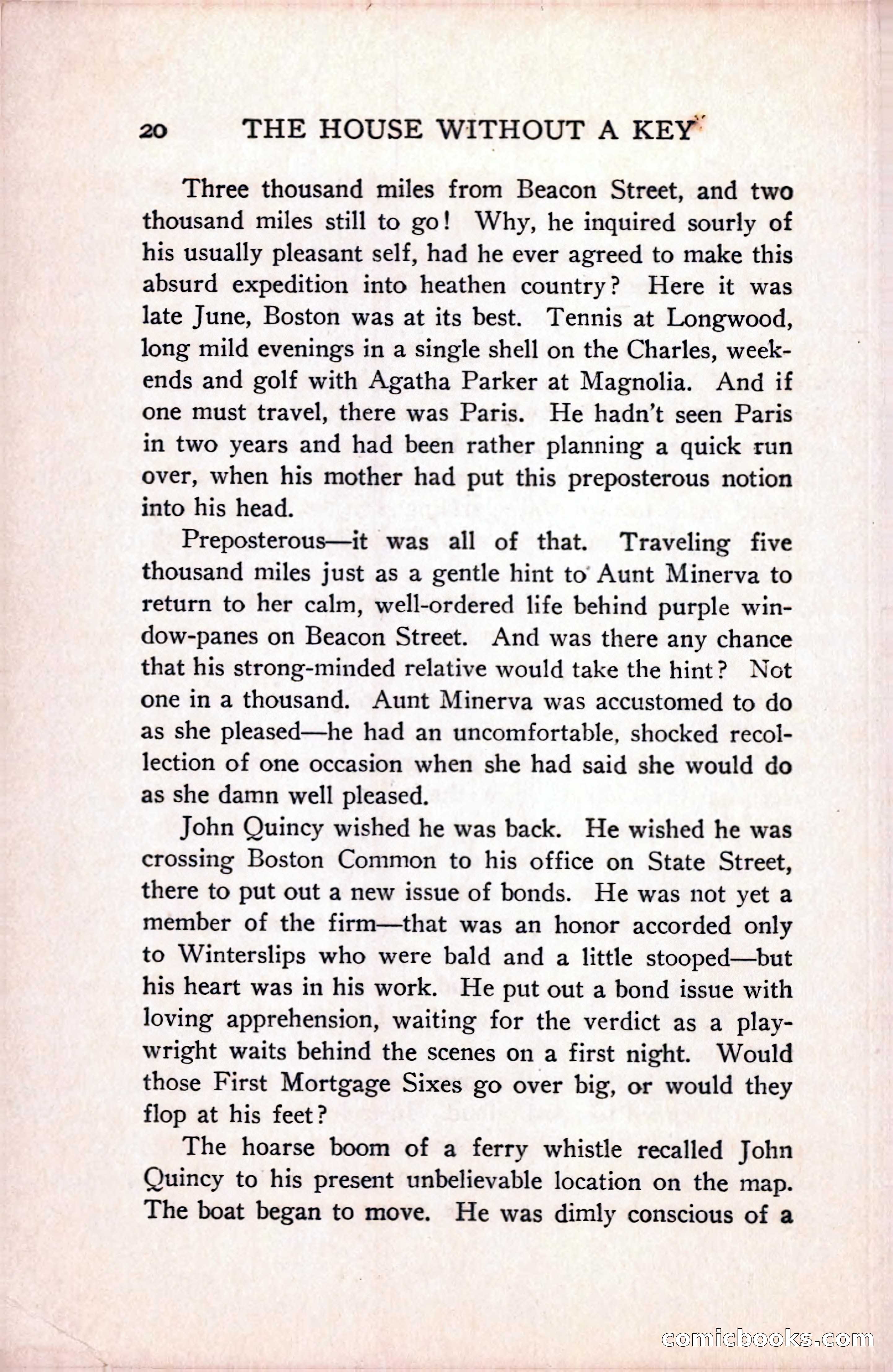 The House Without a Key — page 34 of 339