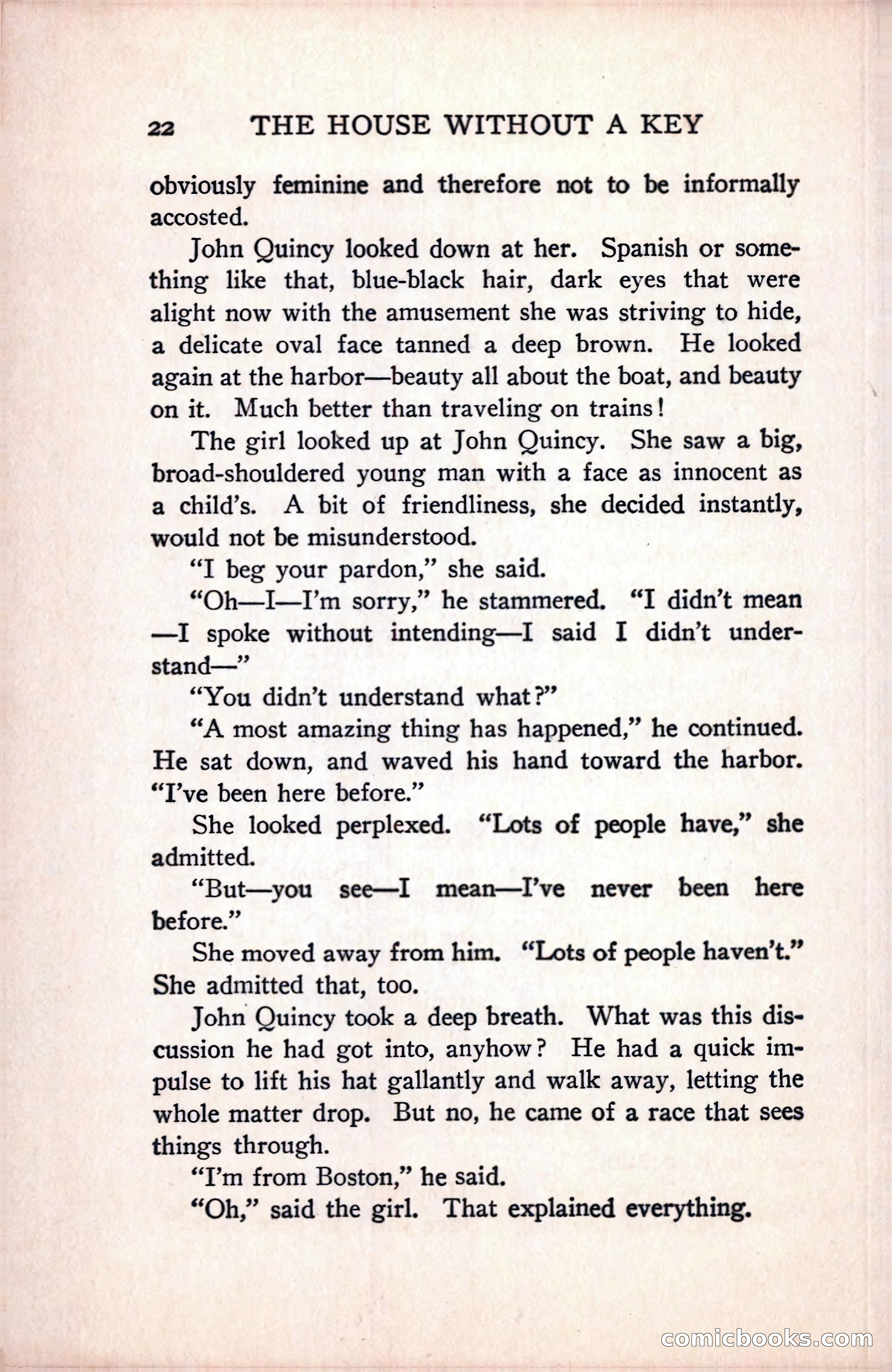 The House Without a Key — page 36 of 339