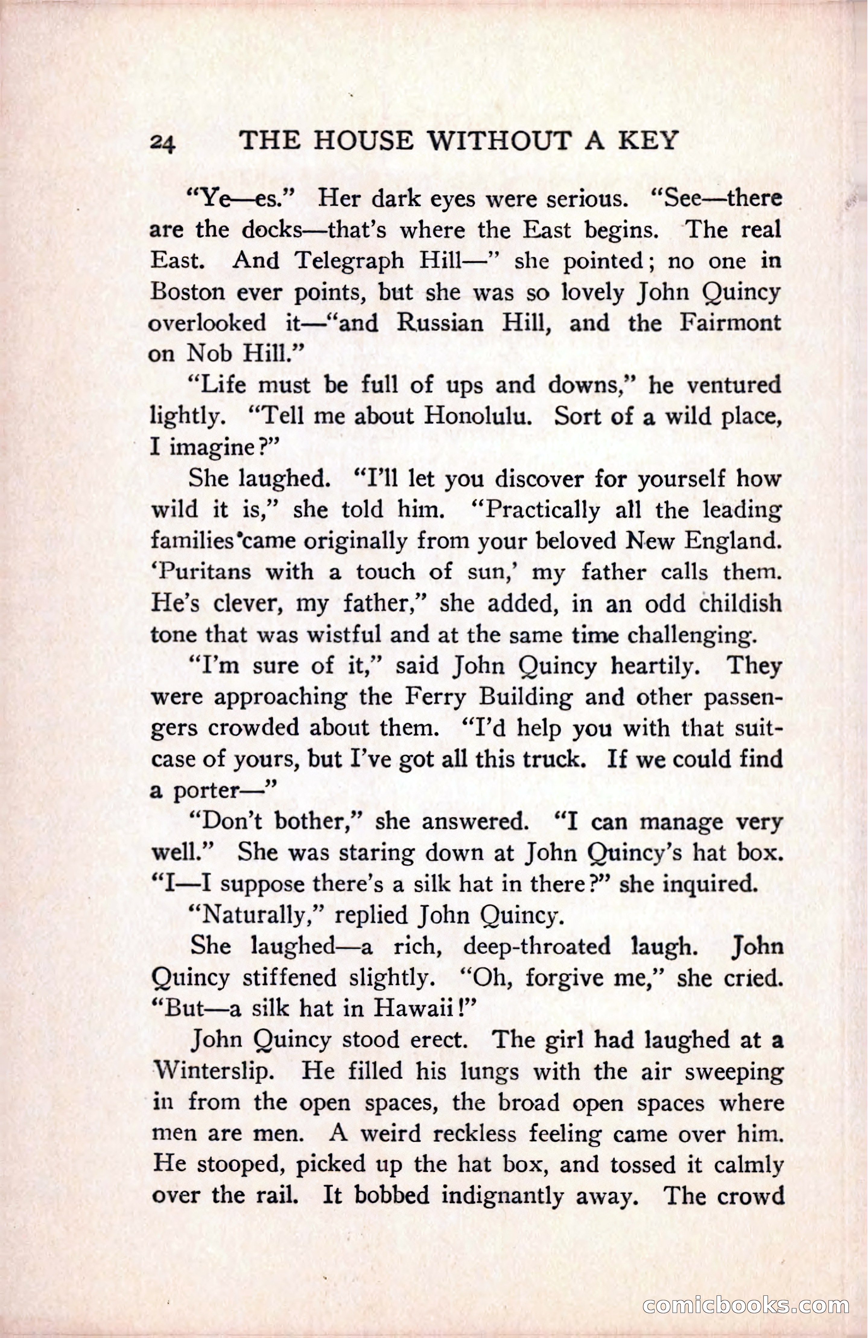 The House Without a Key — page 38 of 339