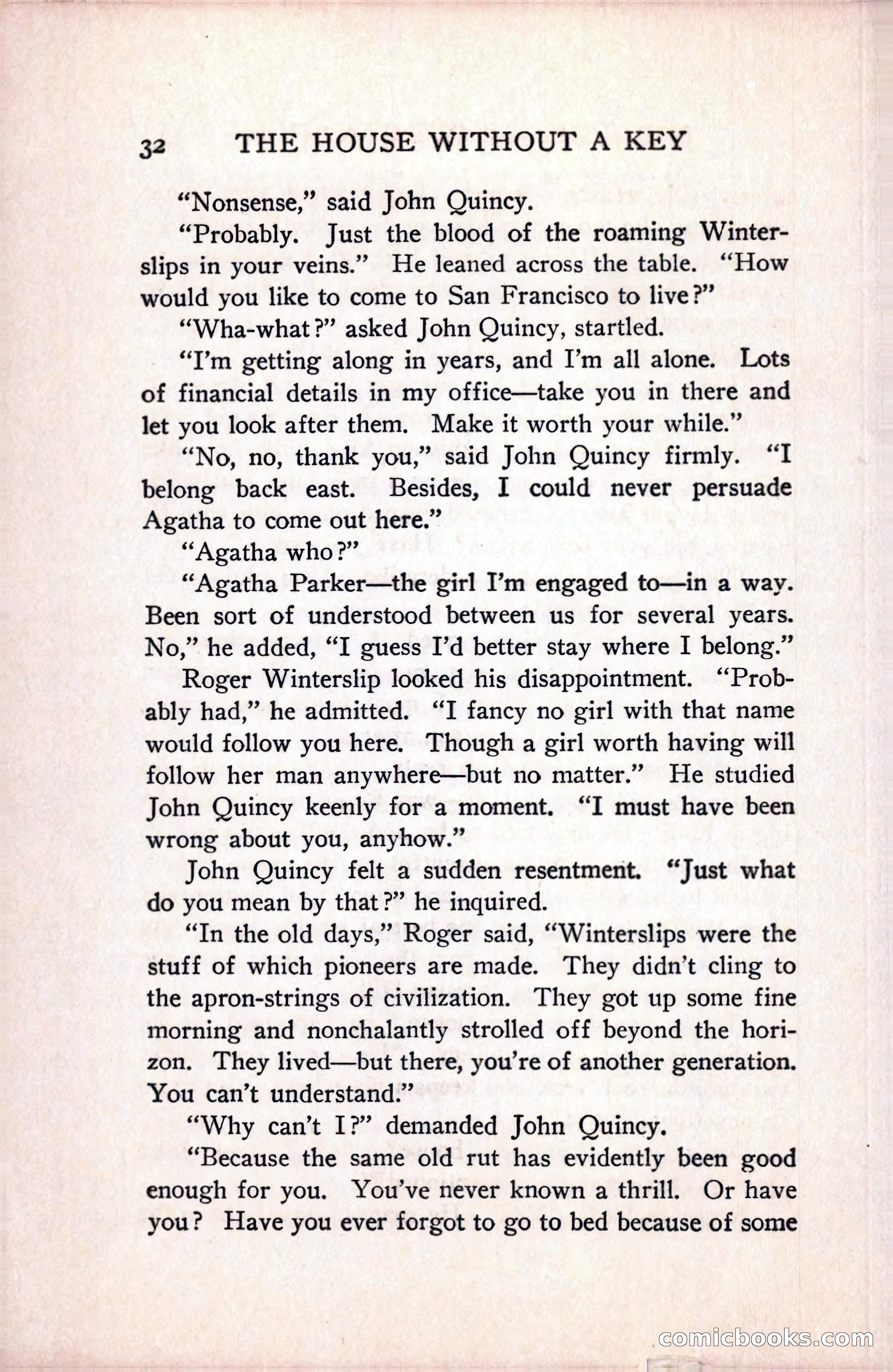 The House Without a Key — page 46 of 339