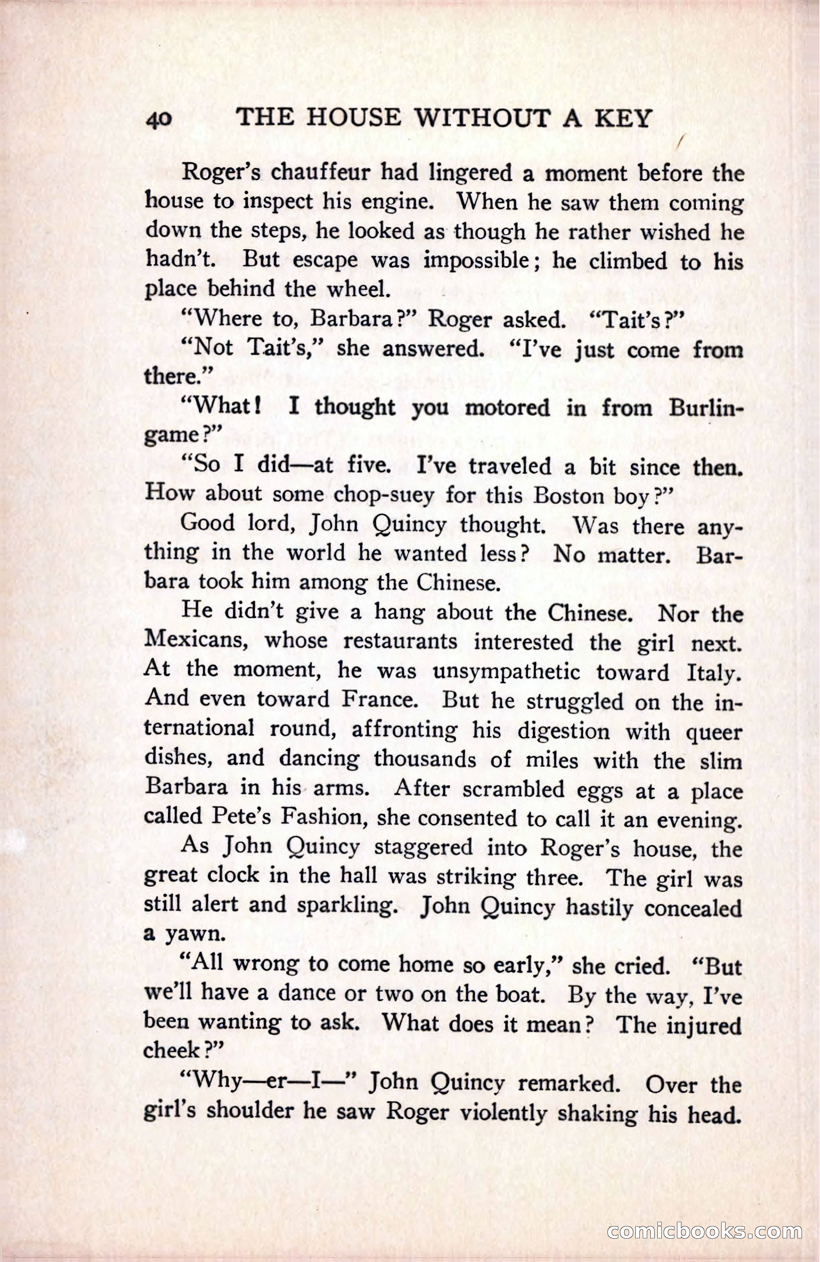 The House Without a Key — page 54 of 339