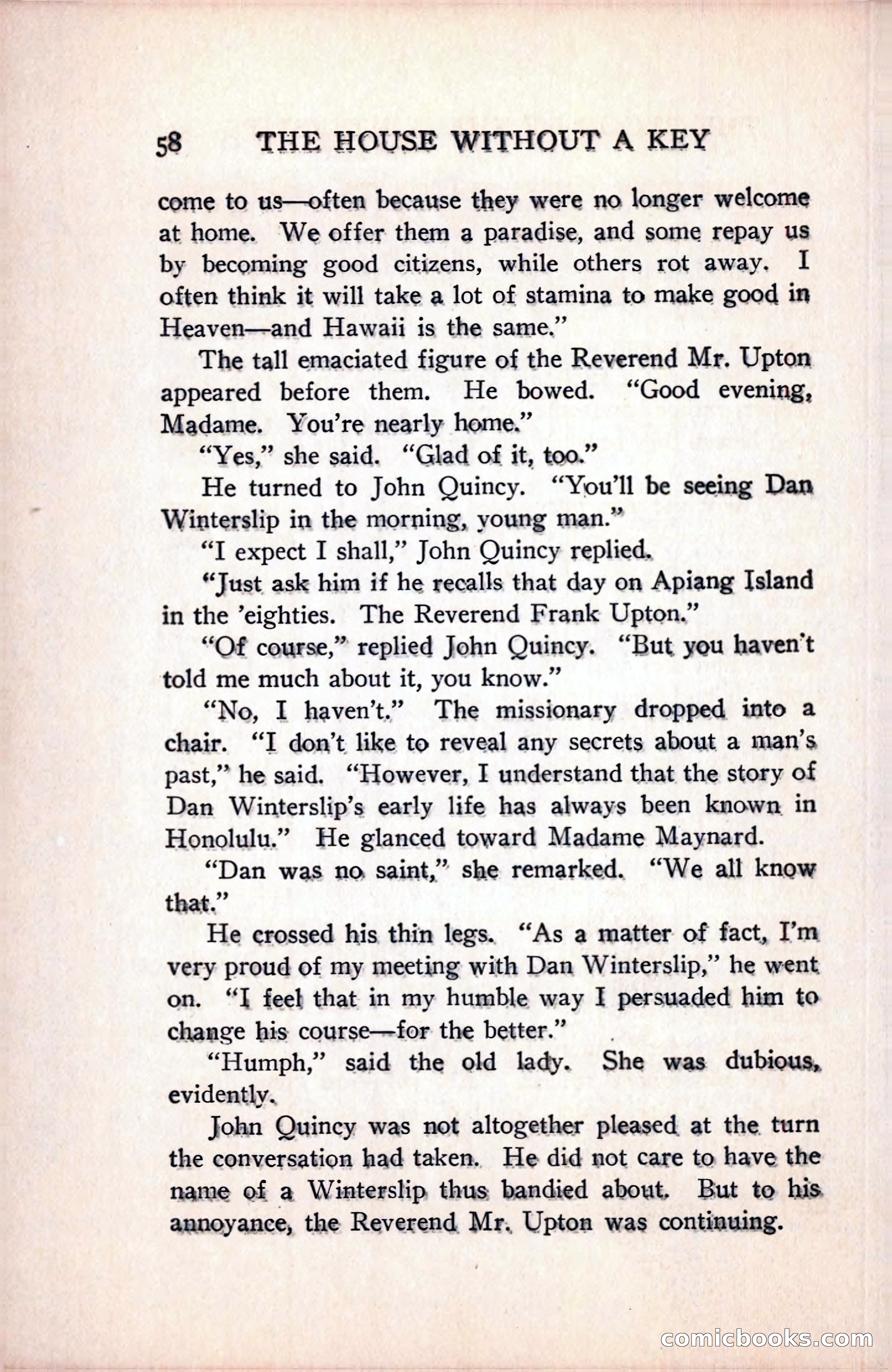 The House Without a Key — page 72 of 339