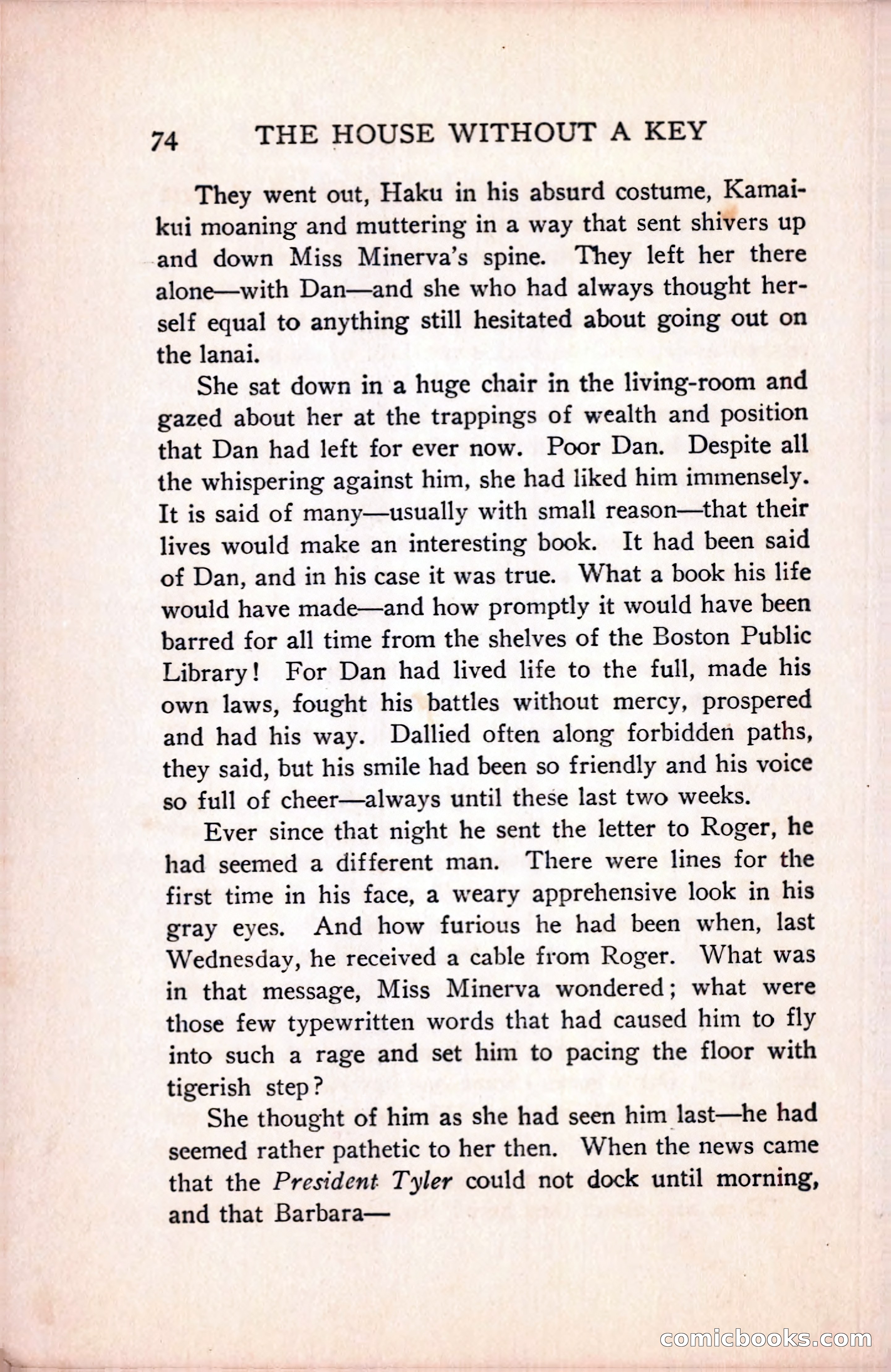 The House Without a Key — page 88 of 339