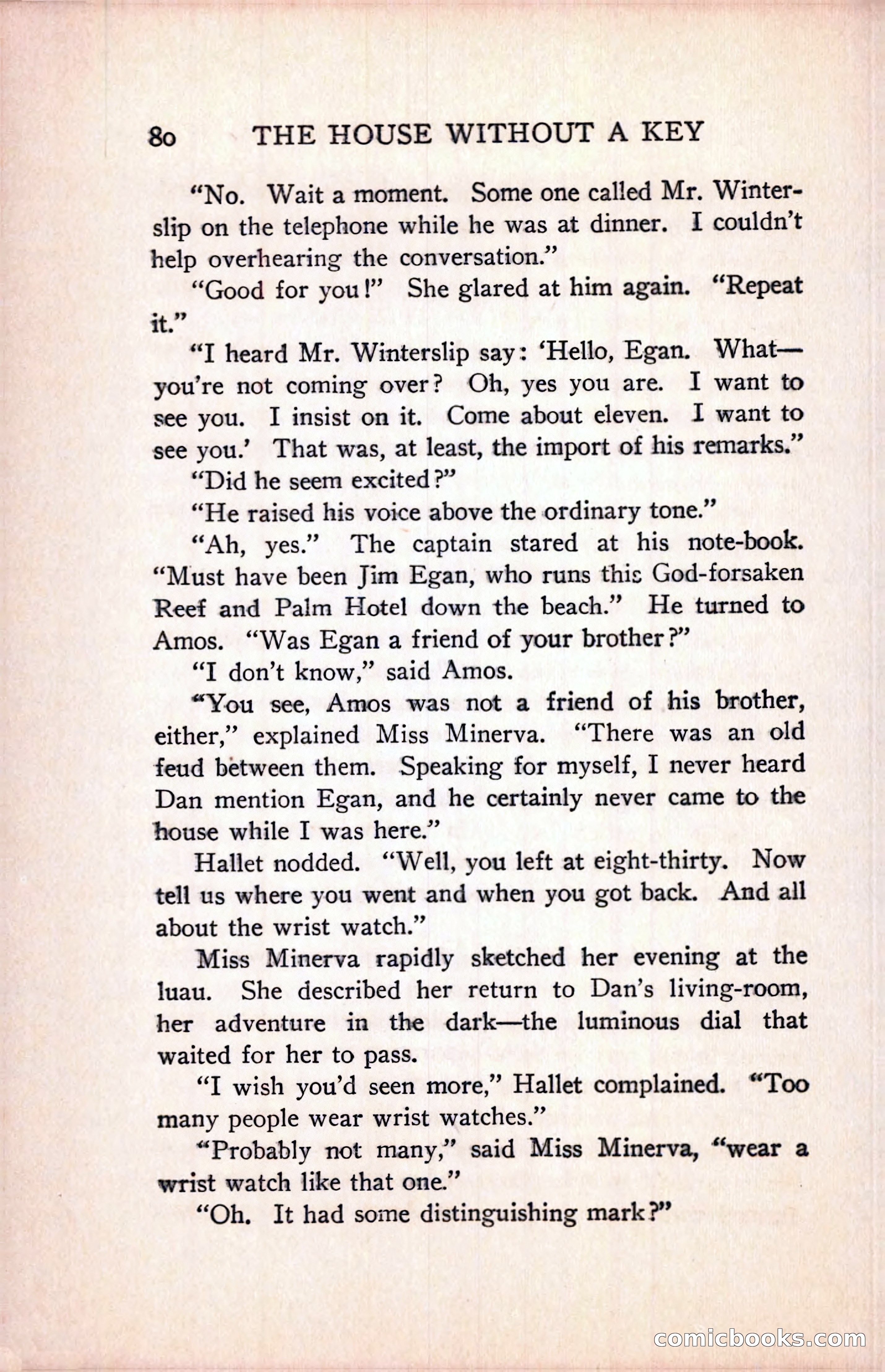 The House Without a Key — page 94 of 339