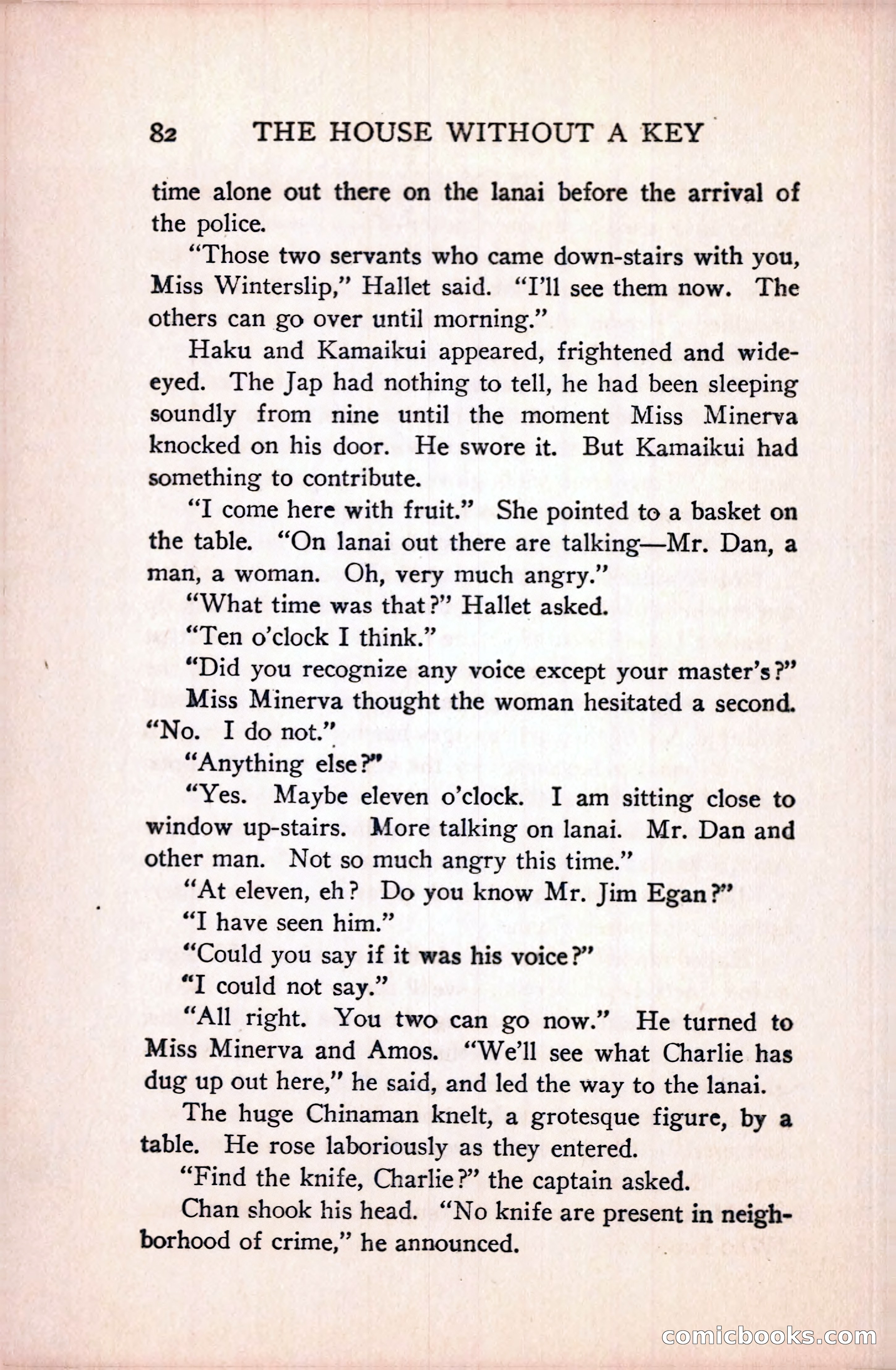 The House Without a Key — page 96 of 339