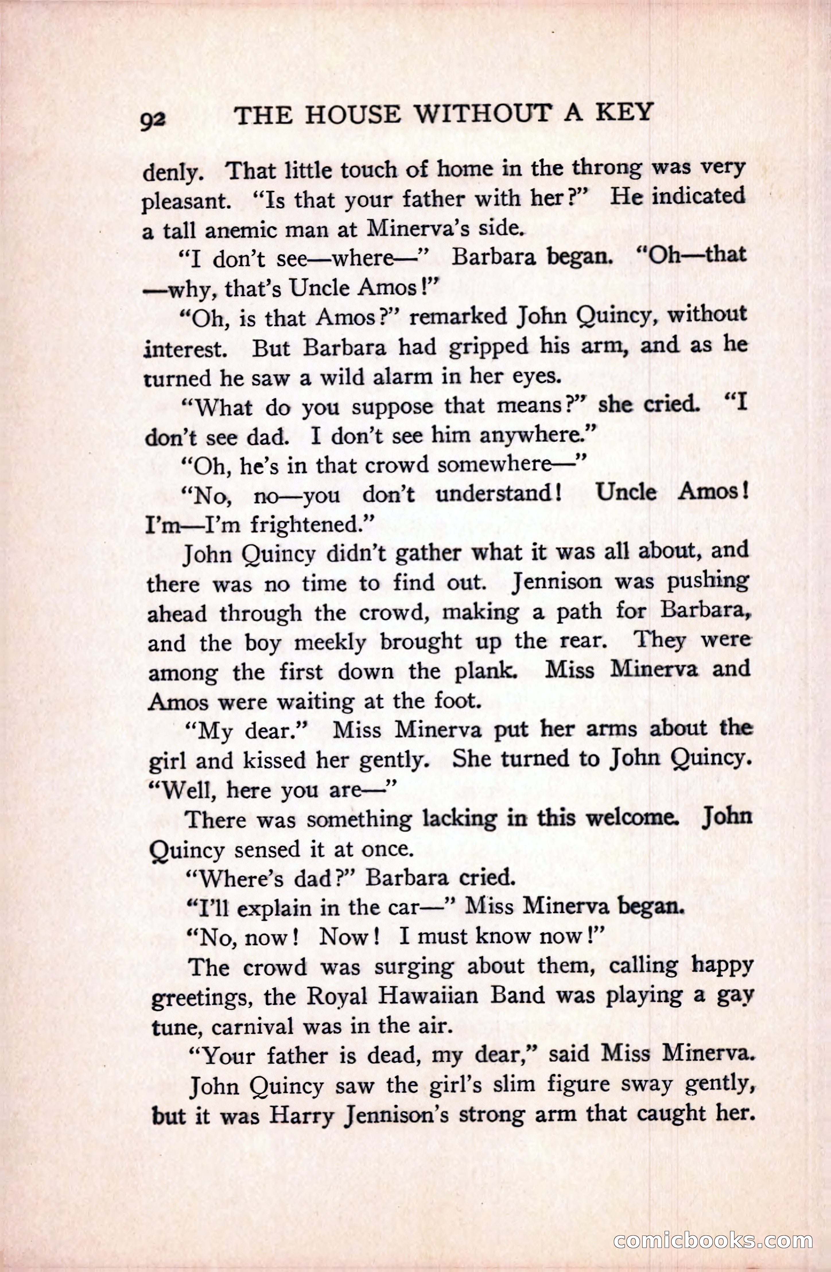 The House Without a Key — page 106 of 339