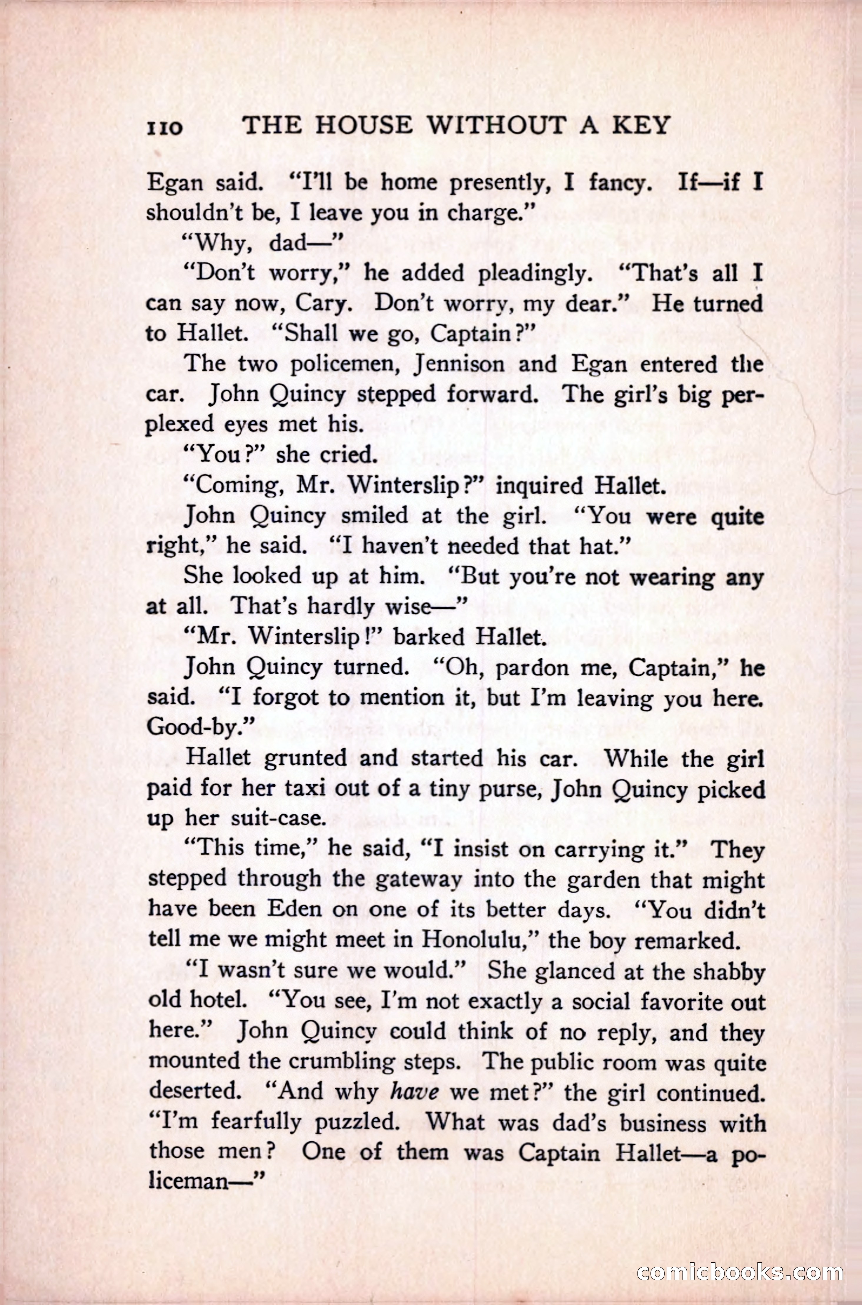 The House Without a Key — page 124 of 339