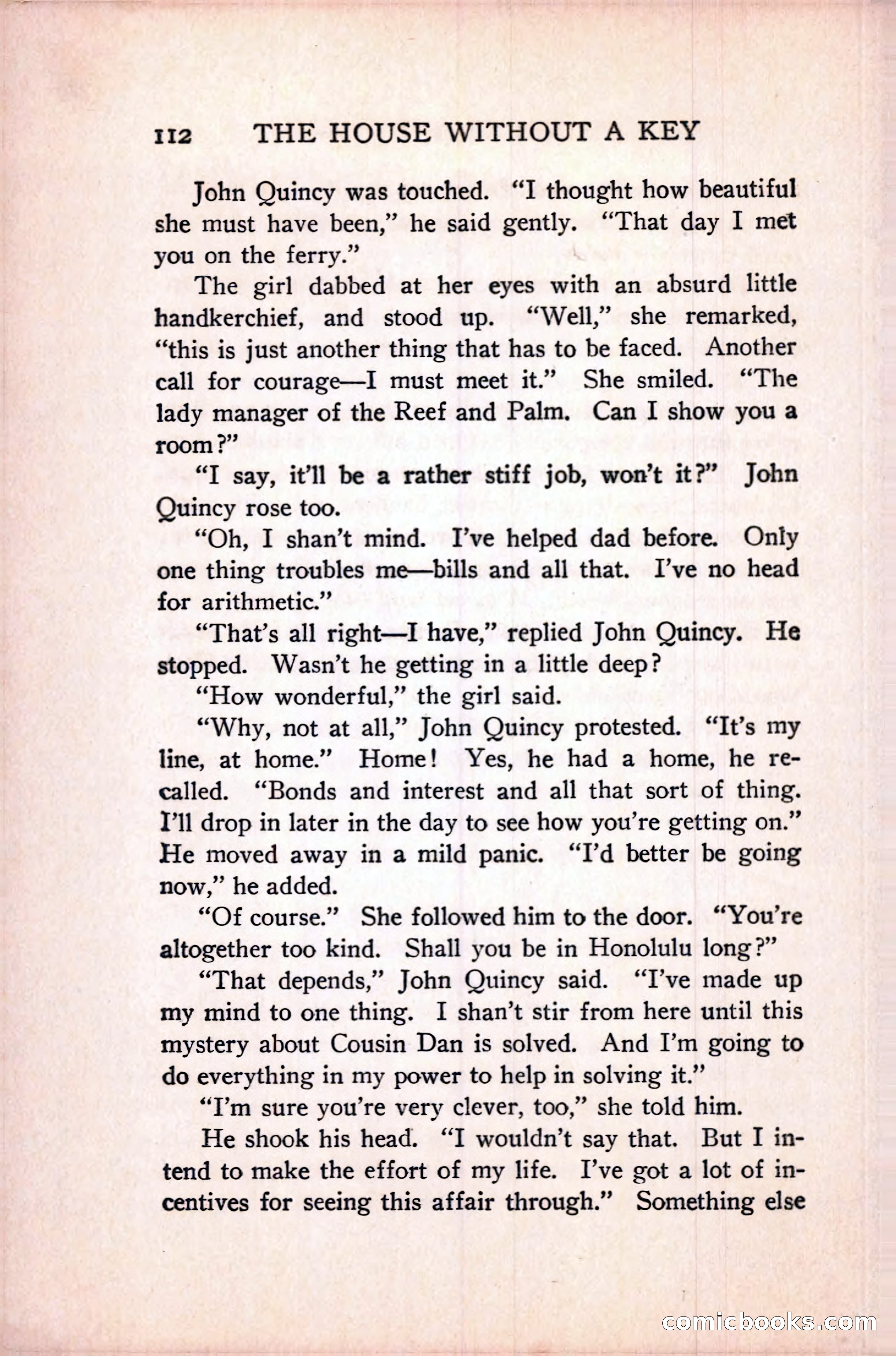 The House Without a Key — page 126 of 339
