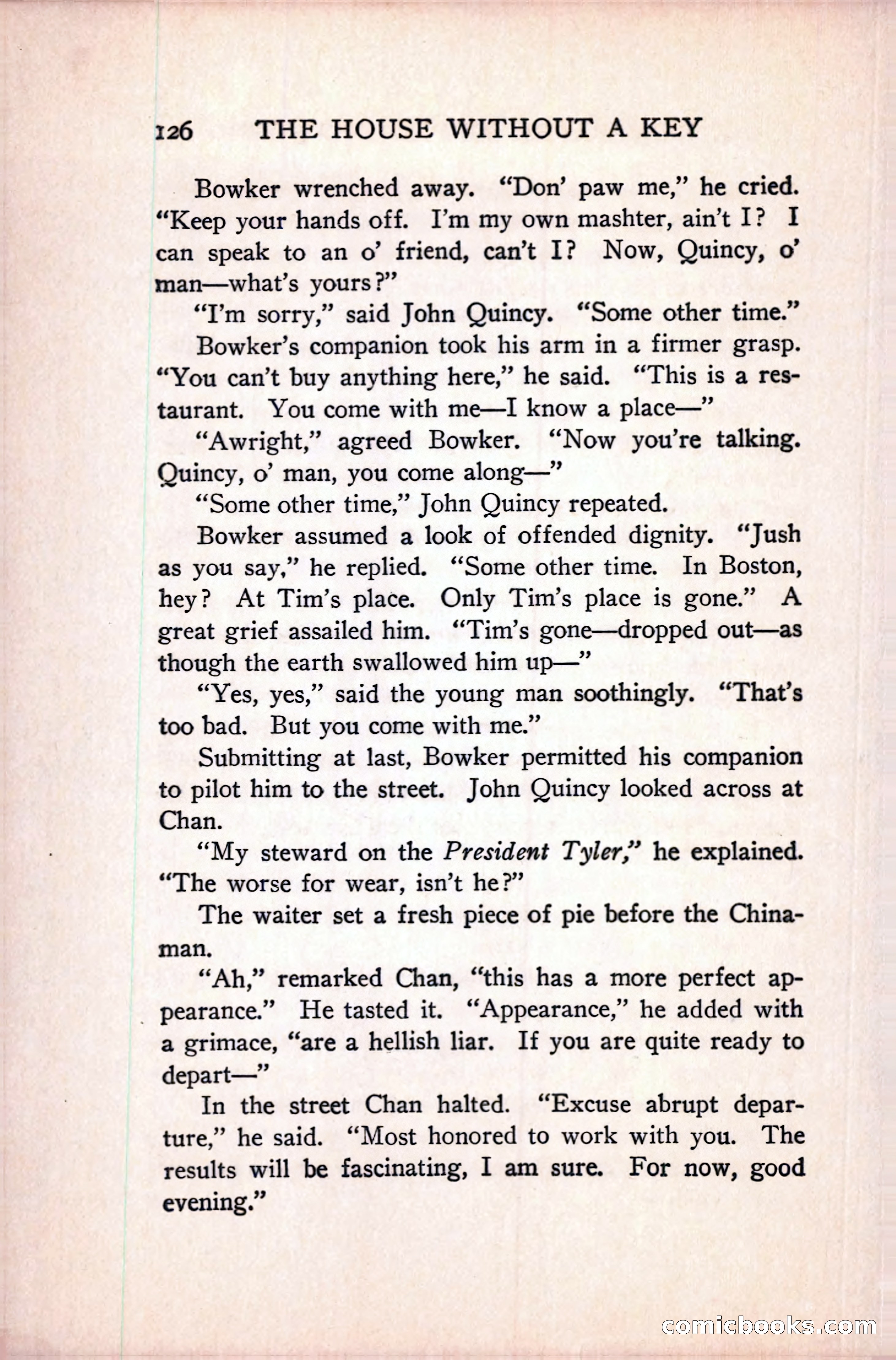 The House Without a Key — page 140 of 339