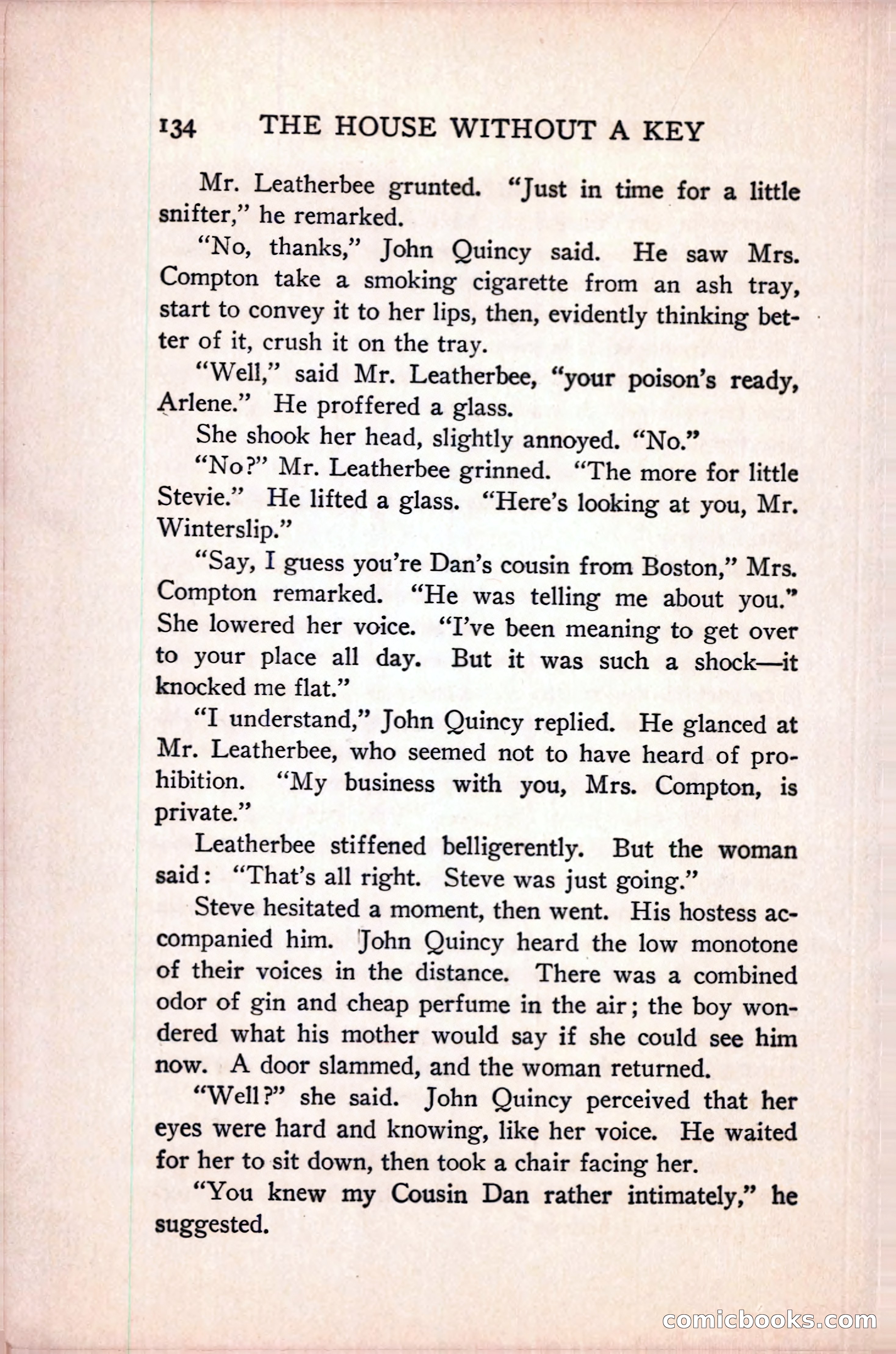 The House Without a Key — page 148 of 339