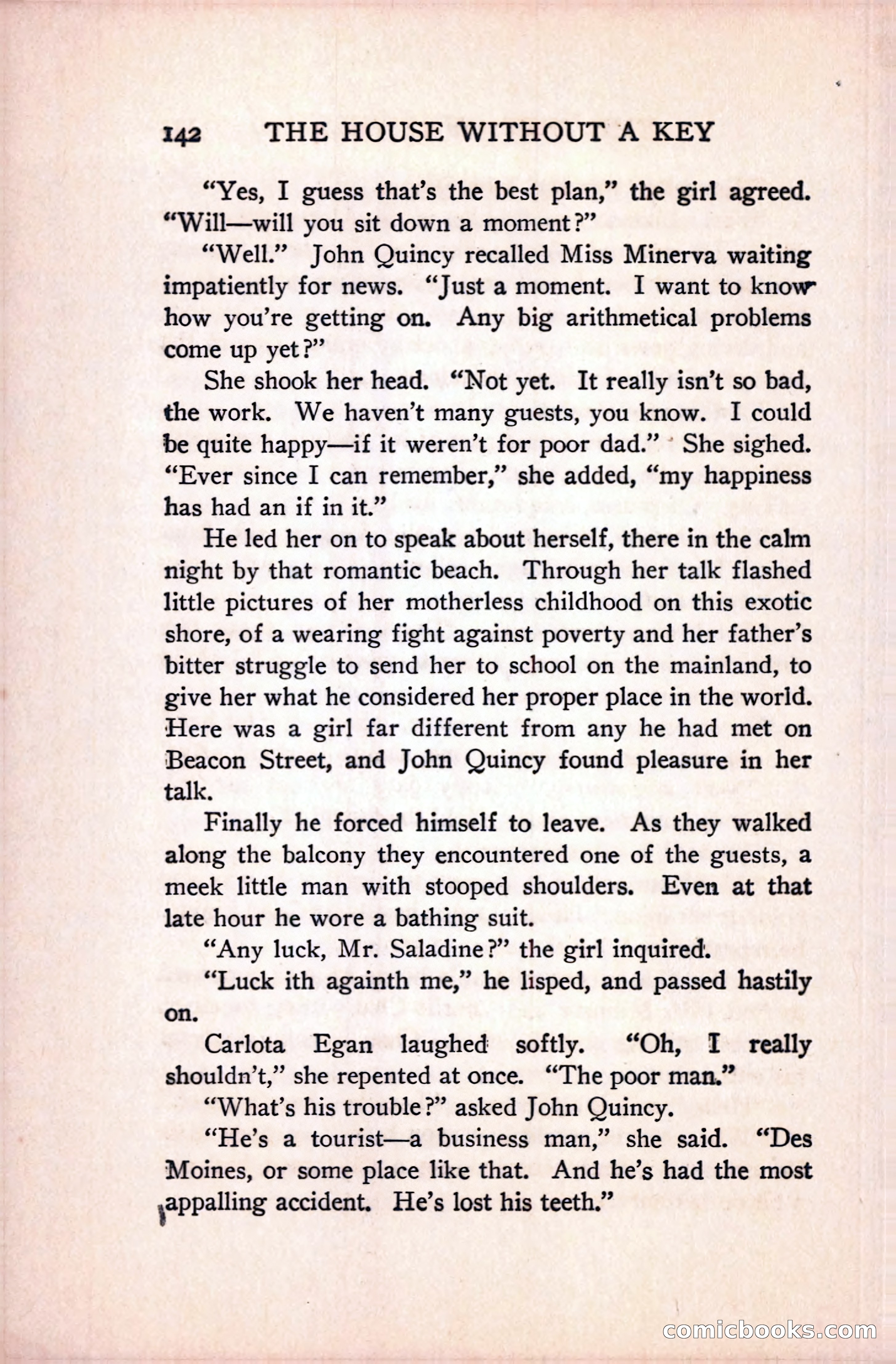 The House Without a Key — page 156 of 339
