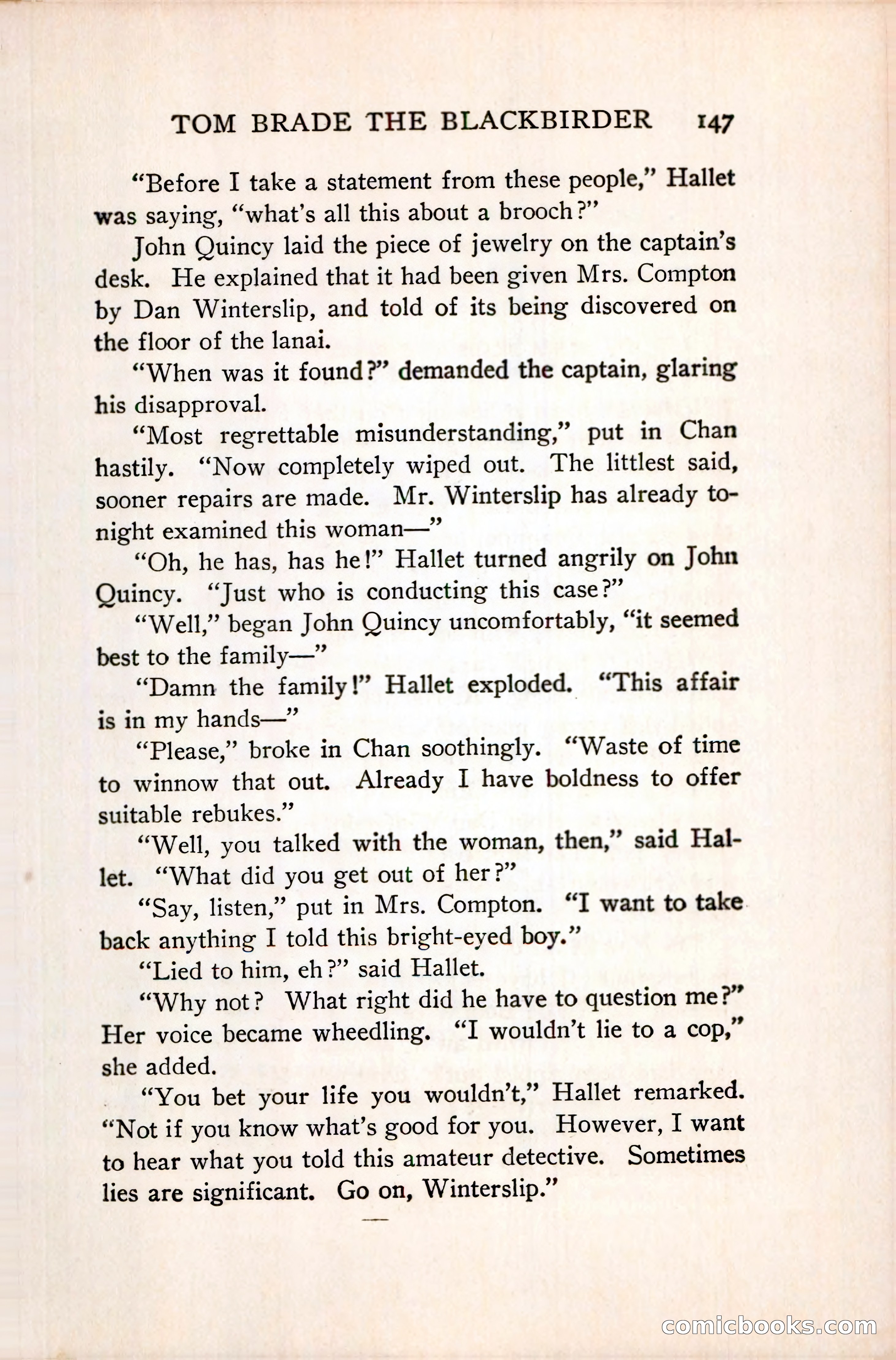 The House Without a Key — page 161 of 339
