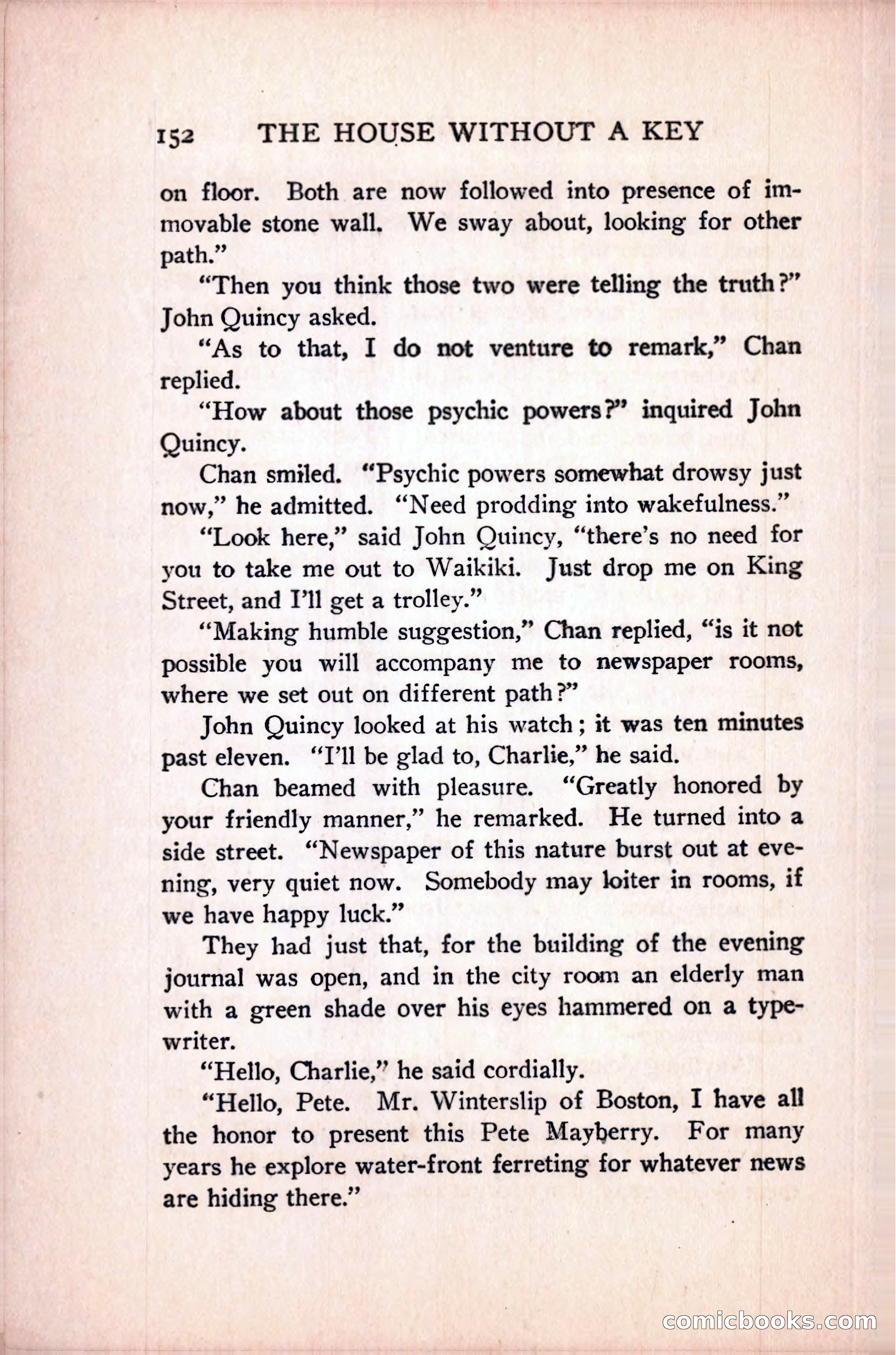 The House Without a Key — page 166 of 339