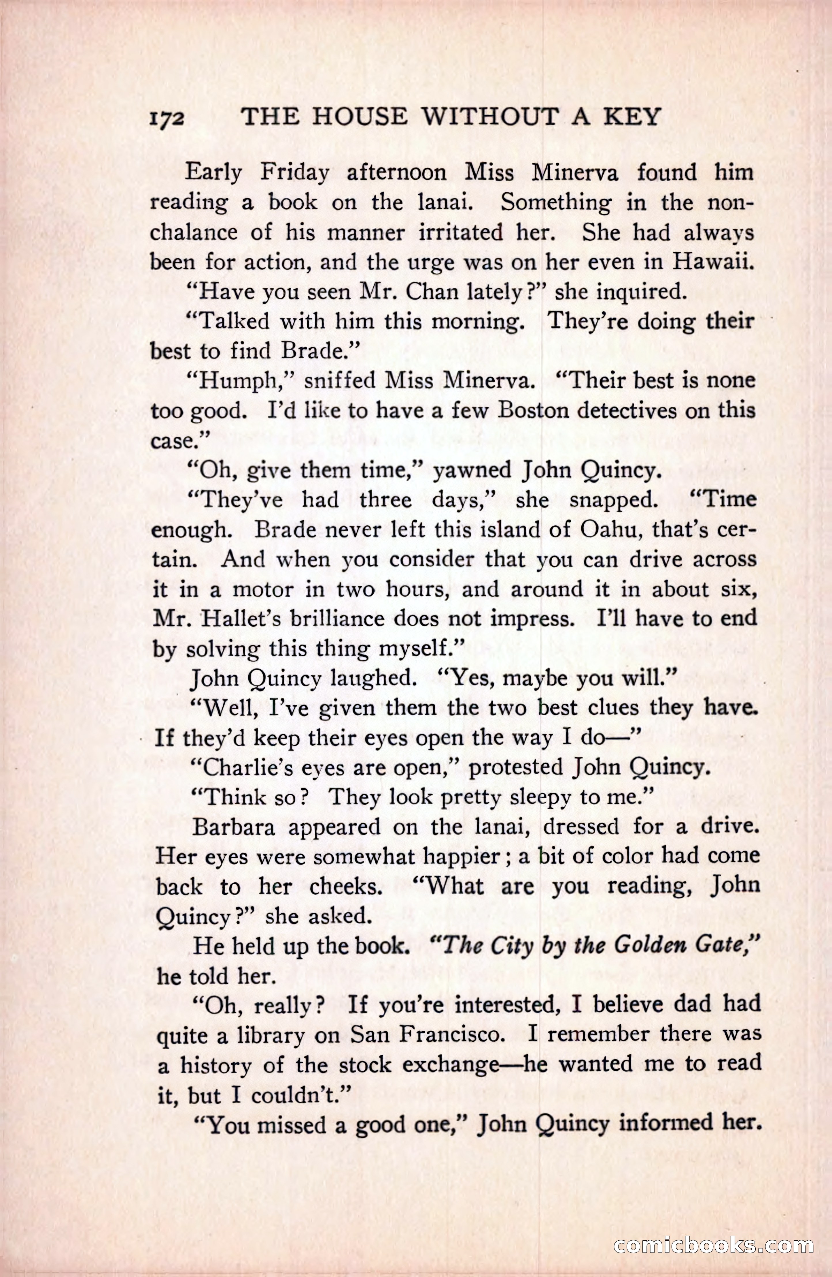 The House Without a Key — page 186 of 339