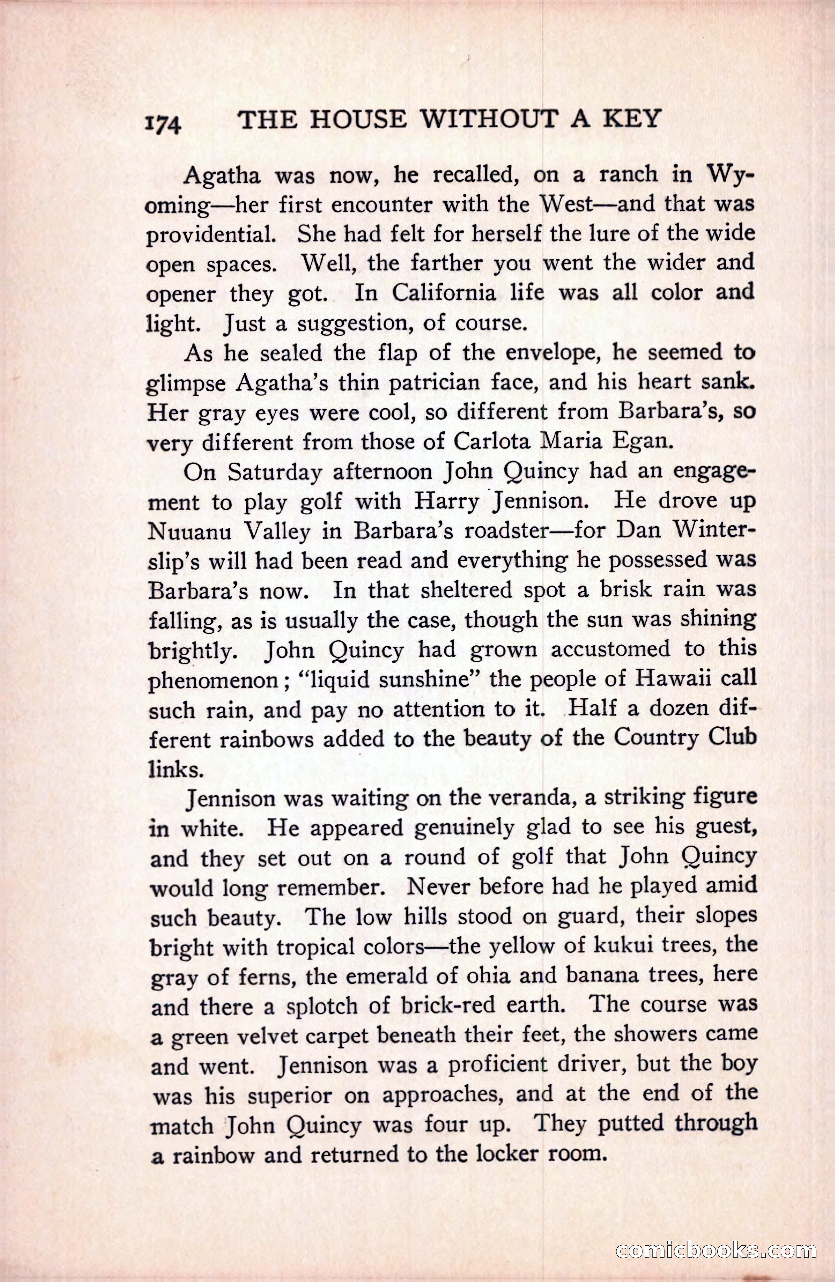 The House Without a Key — page 188 of 339