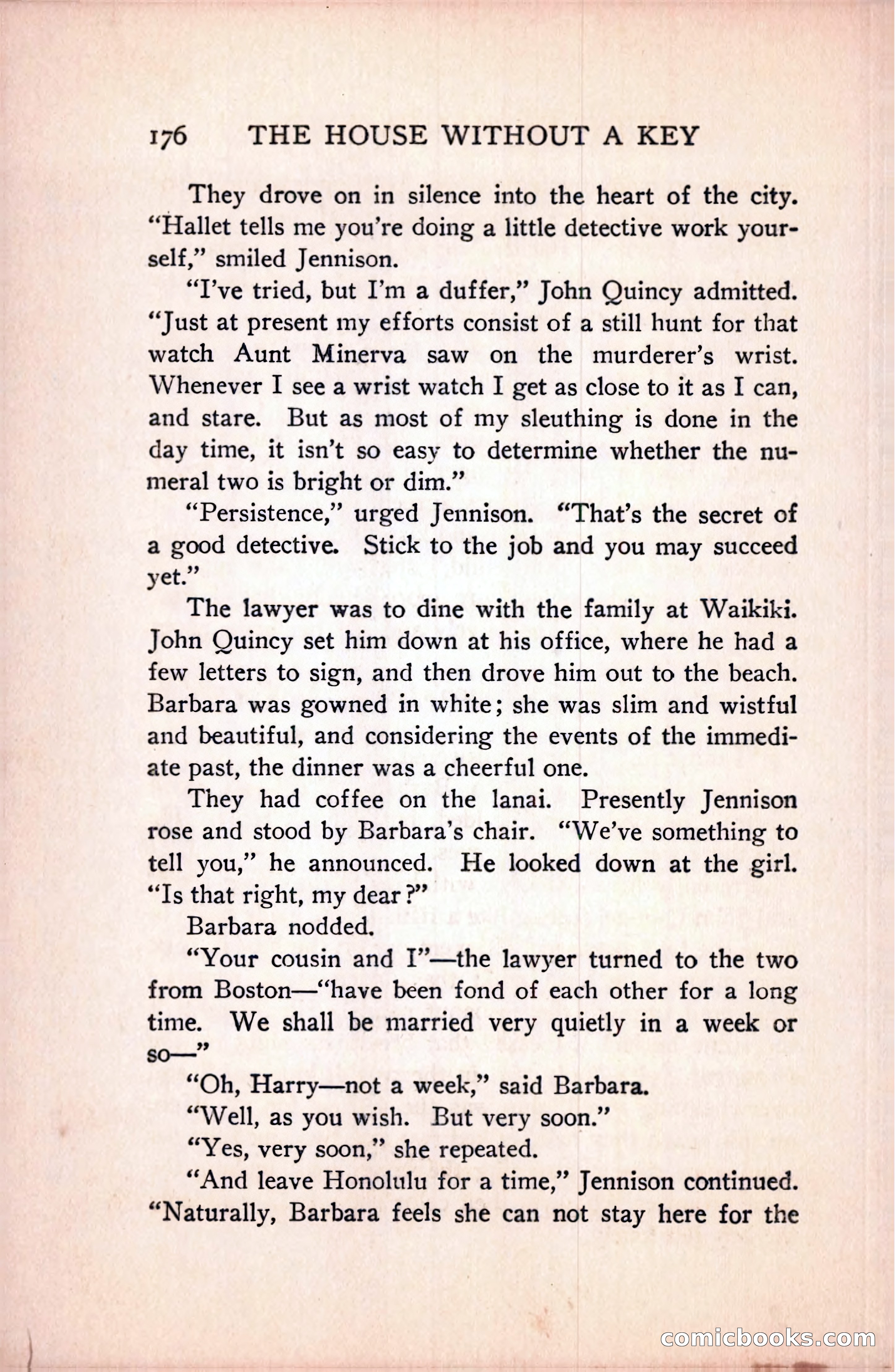The House Without a Key — page 190 of 339