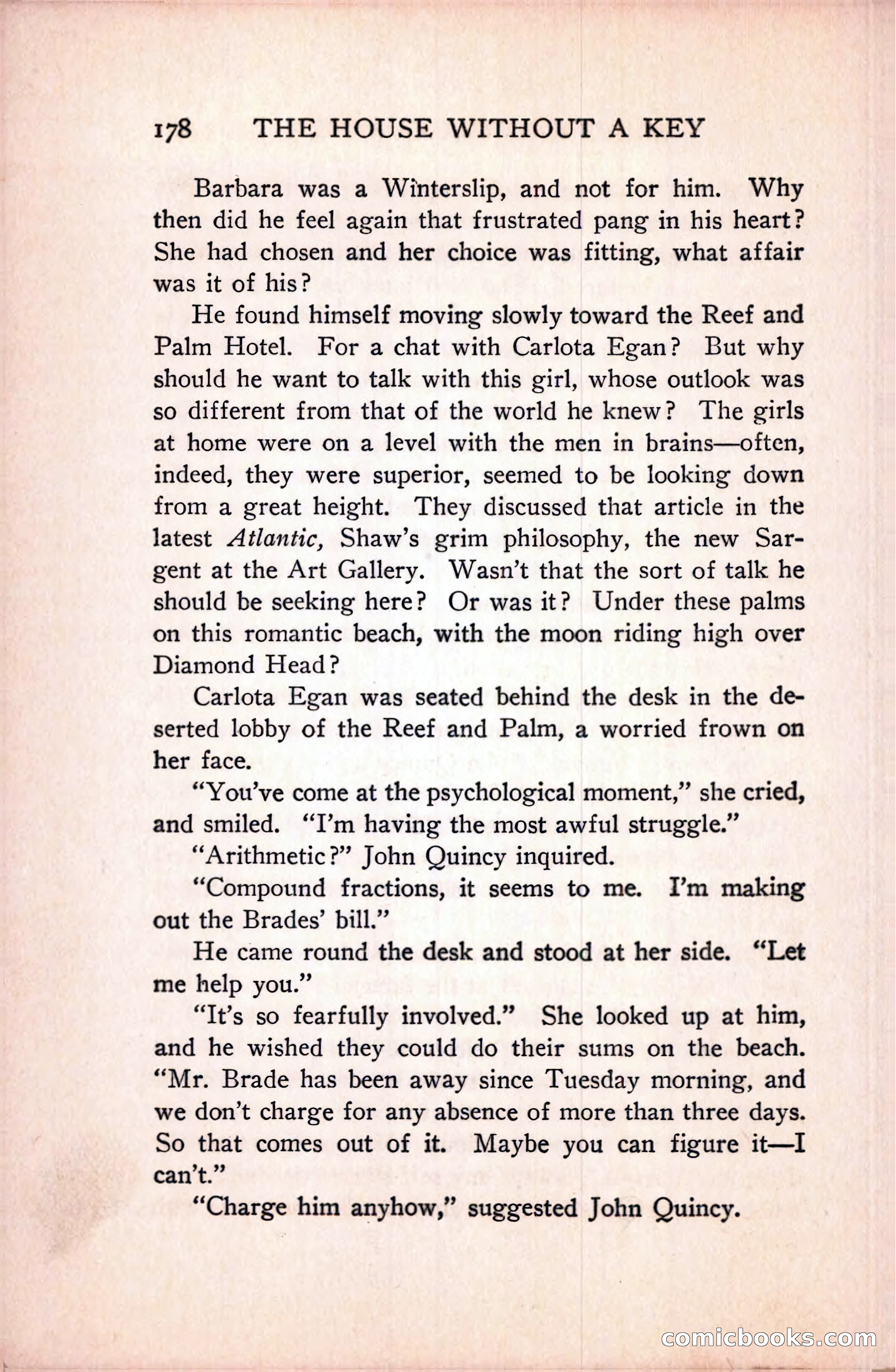 The House Without a Key — page 192 of 339