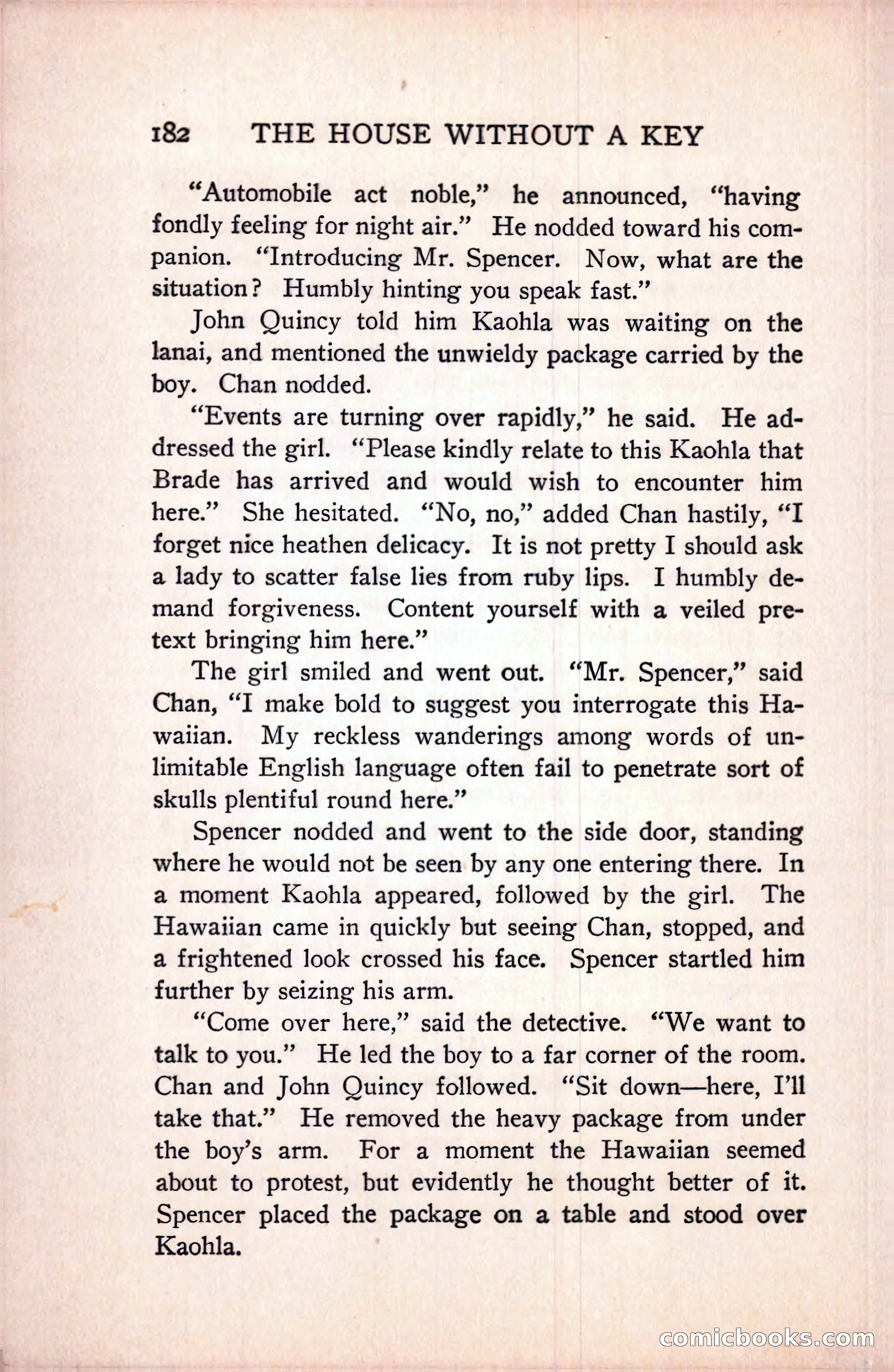 The House Without a Key — page 196 of 339