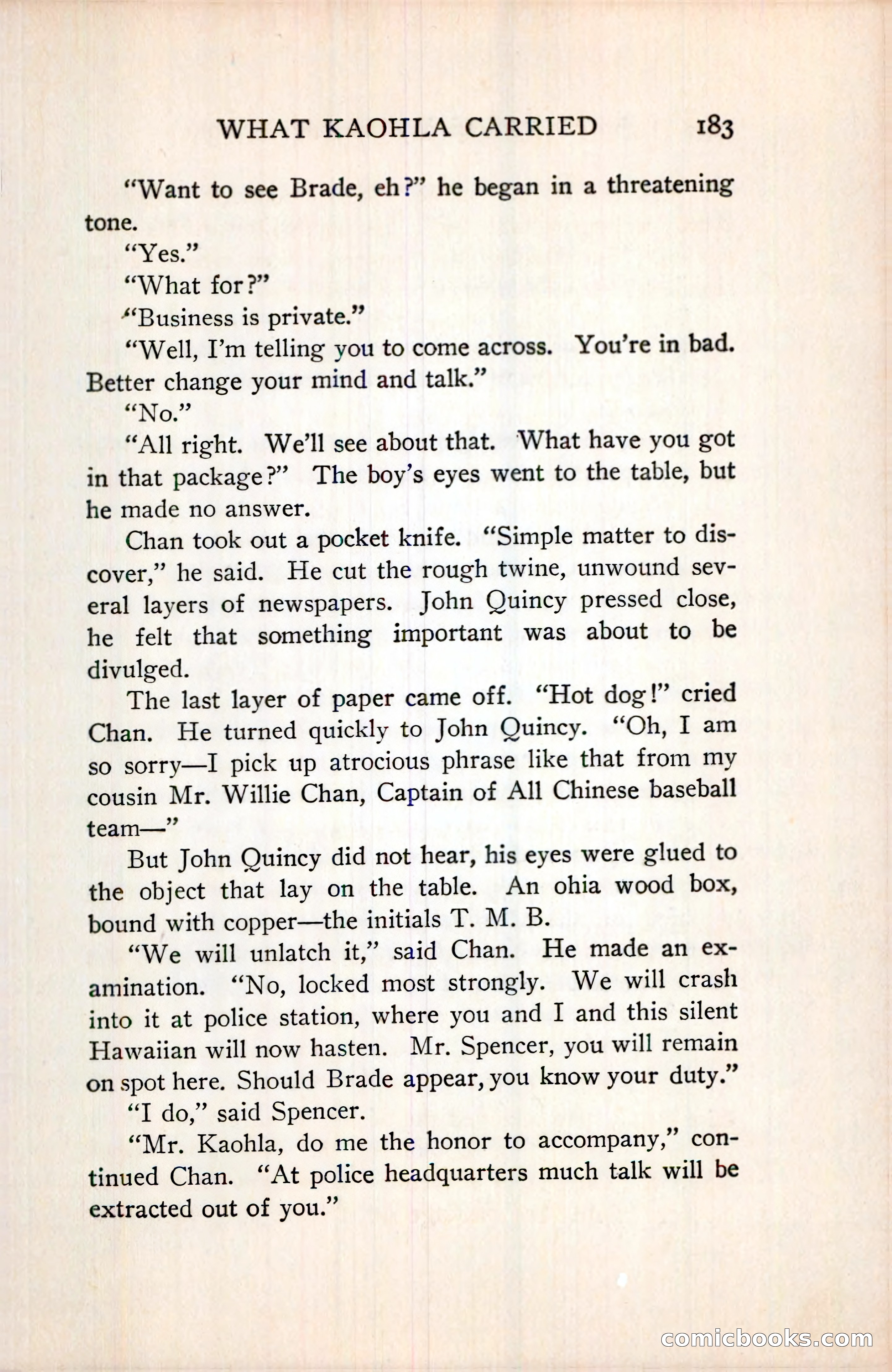 The House Without a Key — page 197 of 339