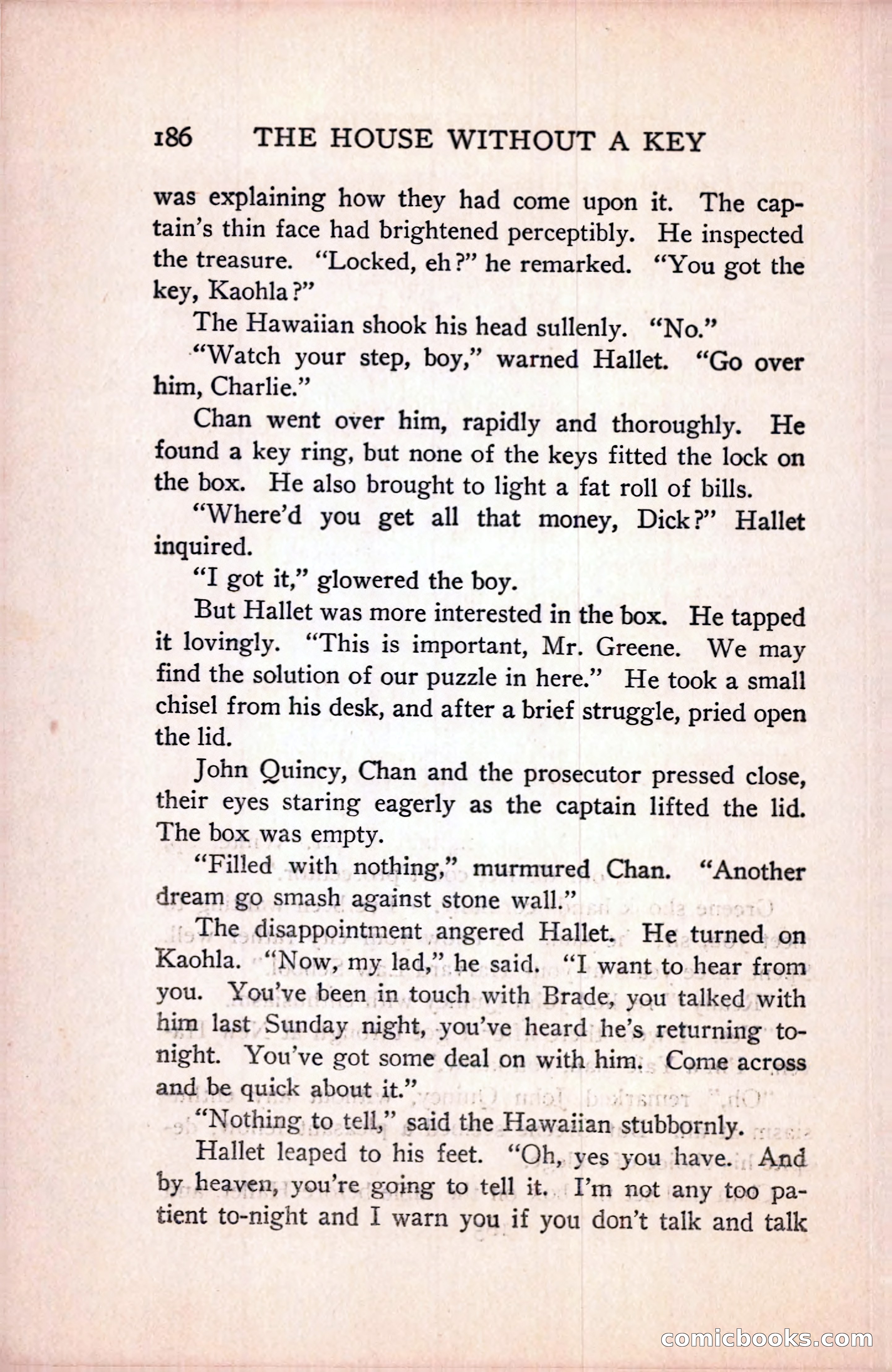 The House Without a Key — page 200 of 339