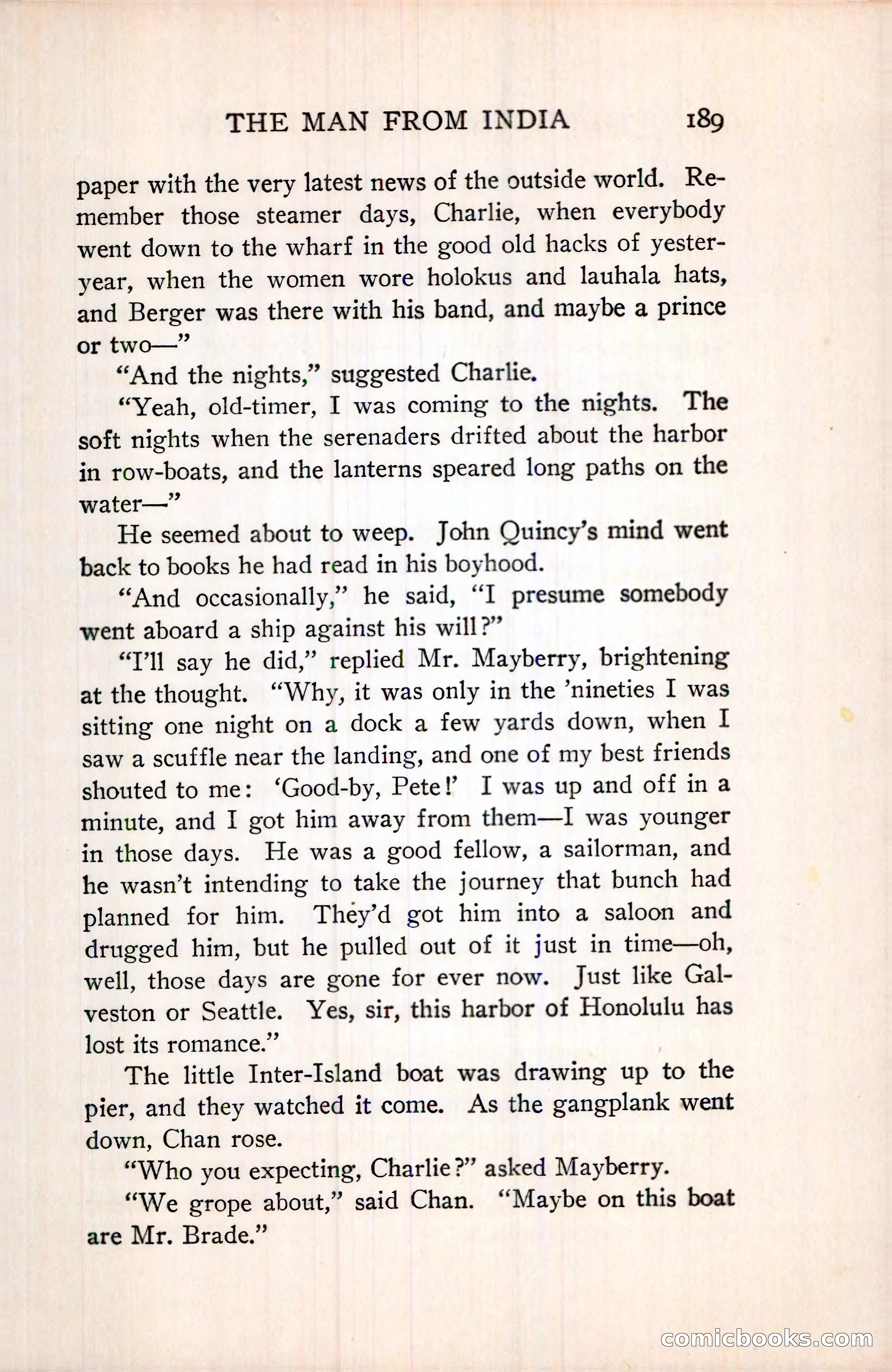 The House Without a Key — page 203 of 339