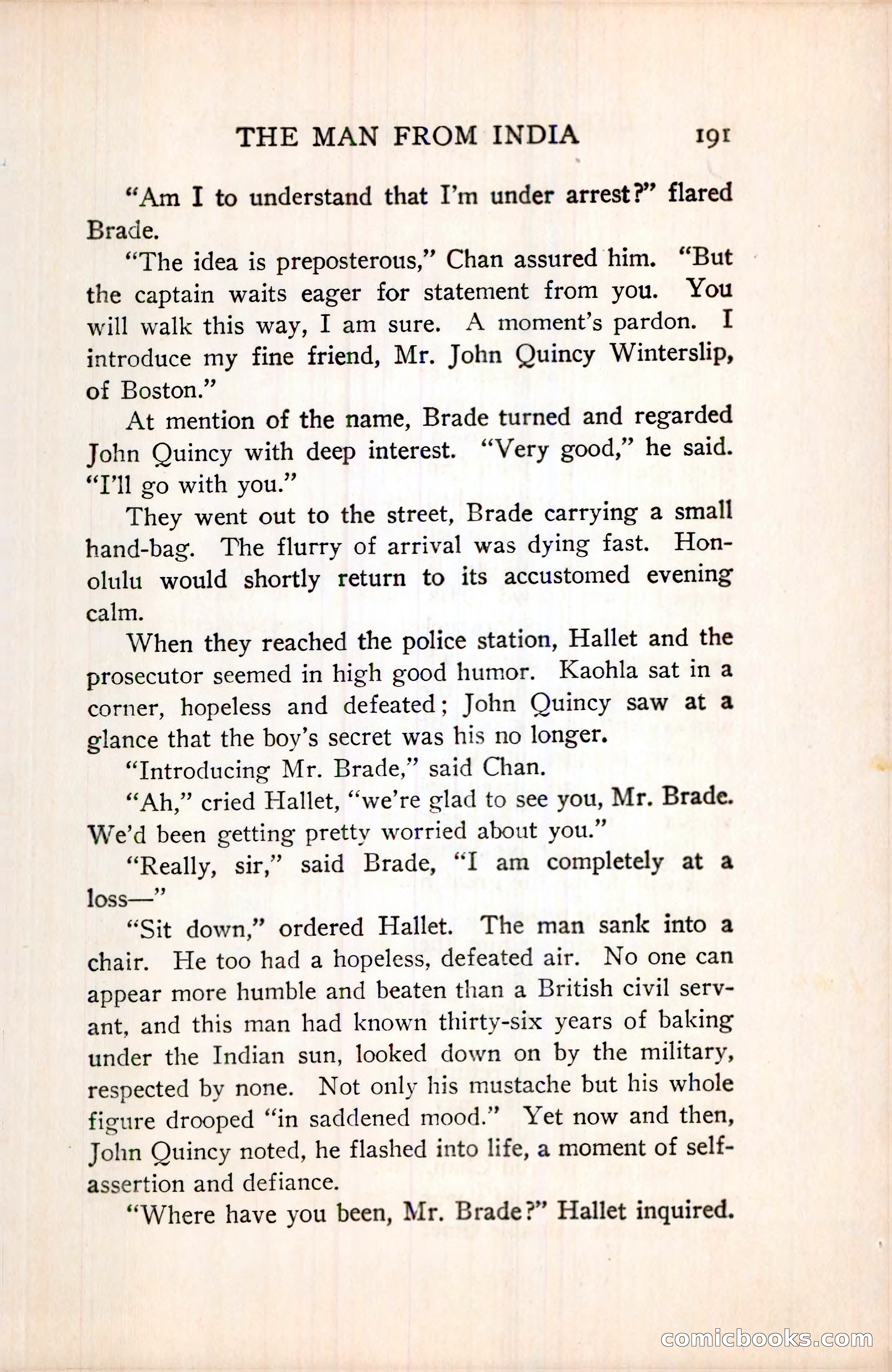The House Without a Key — page 205 of 339