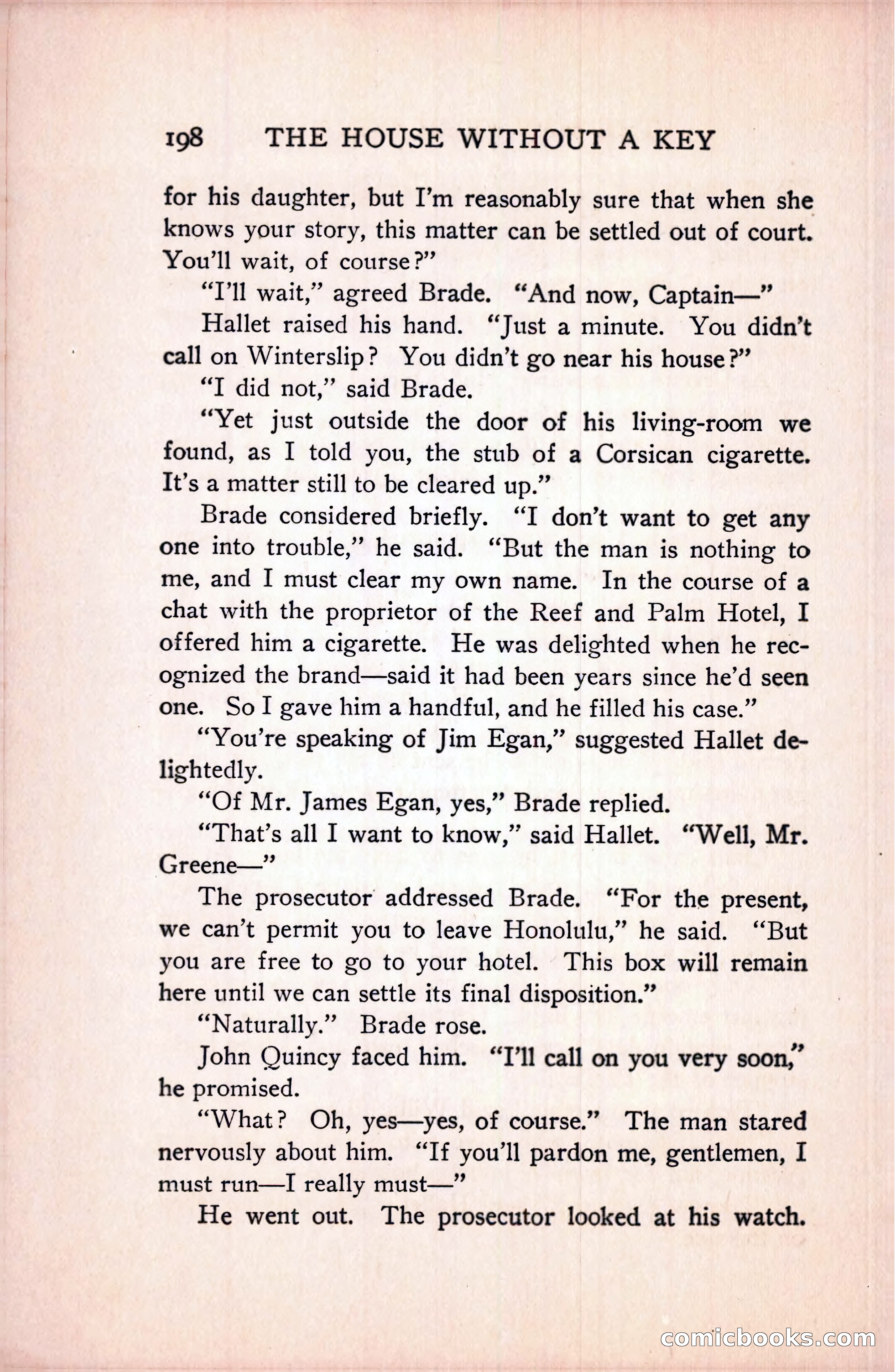 The House Without a Key — page 212 of 339
