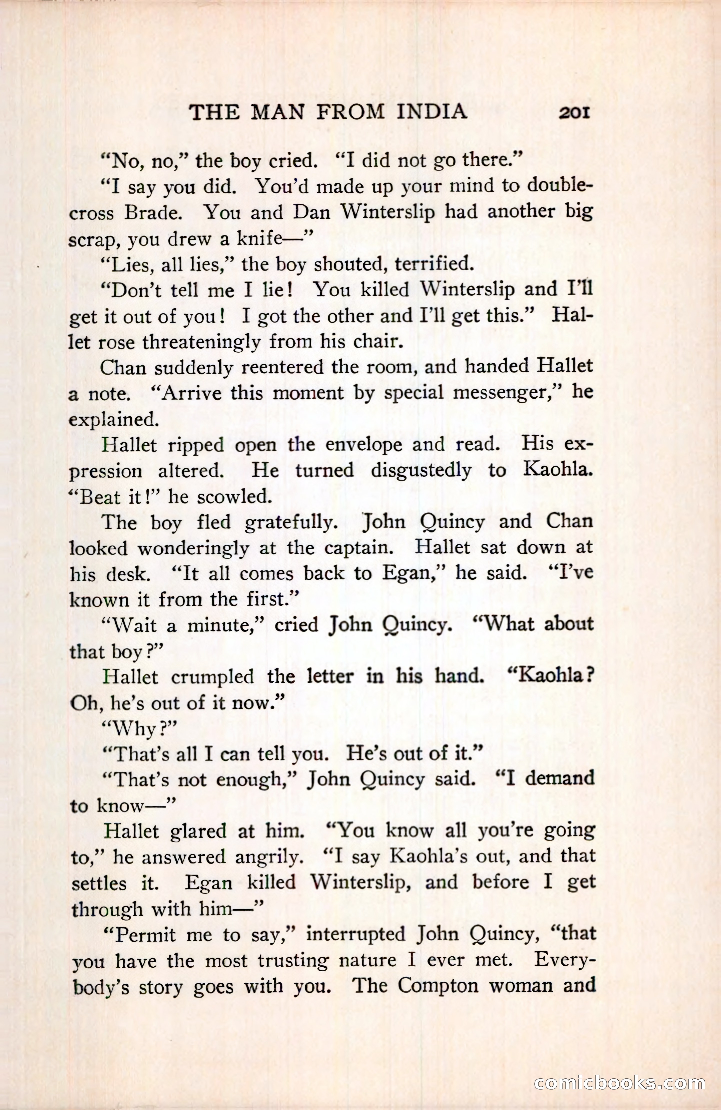 The House Without a Key — page 215 of 339