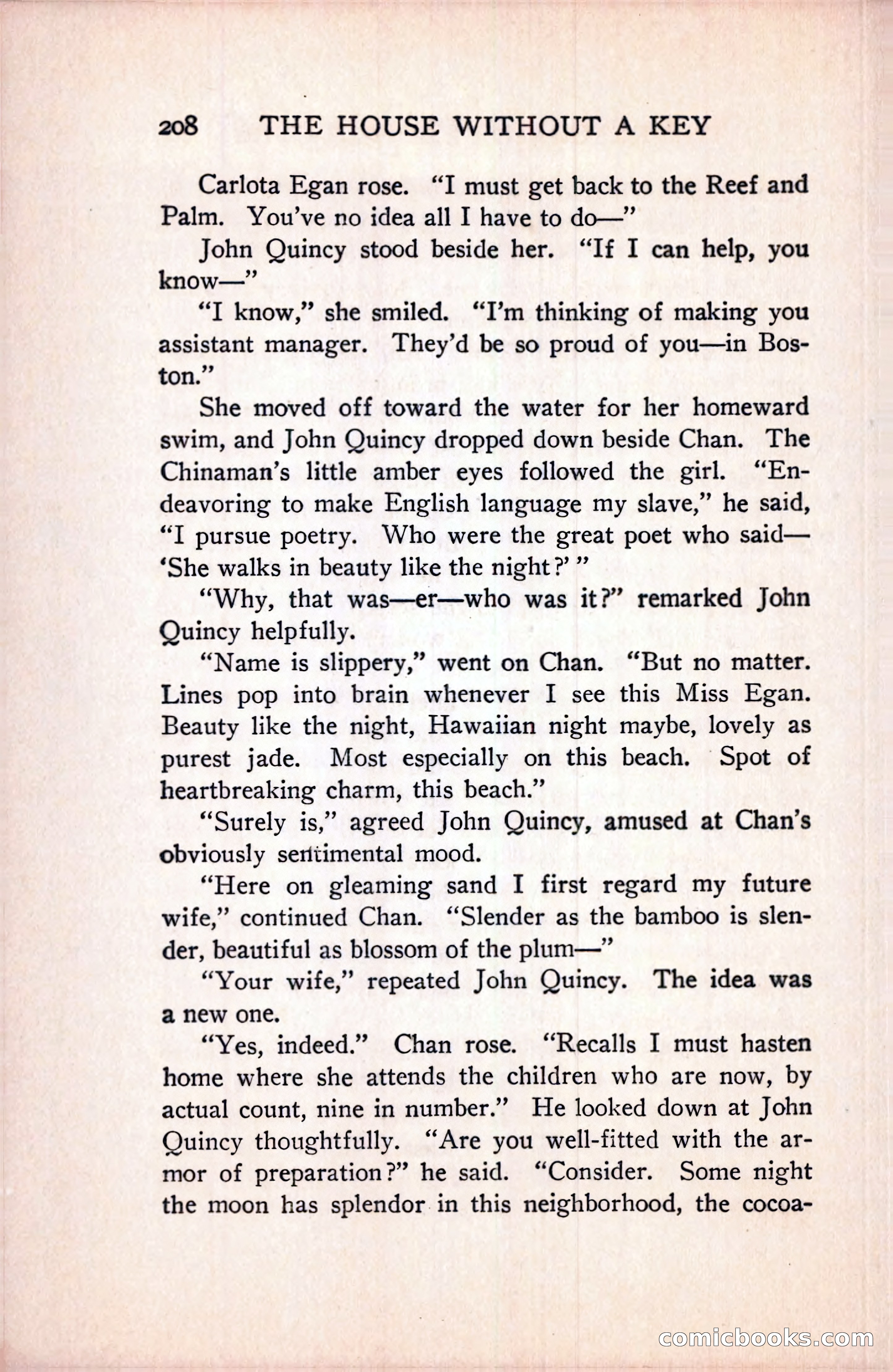 The House Without a Key — page 222 of 339