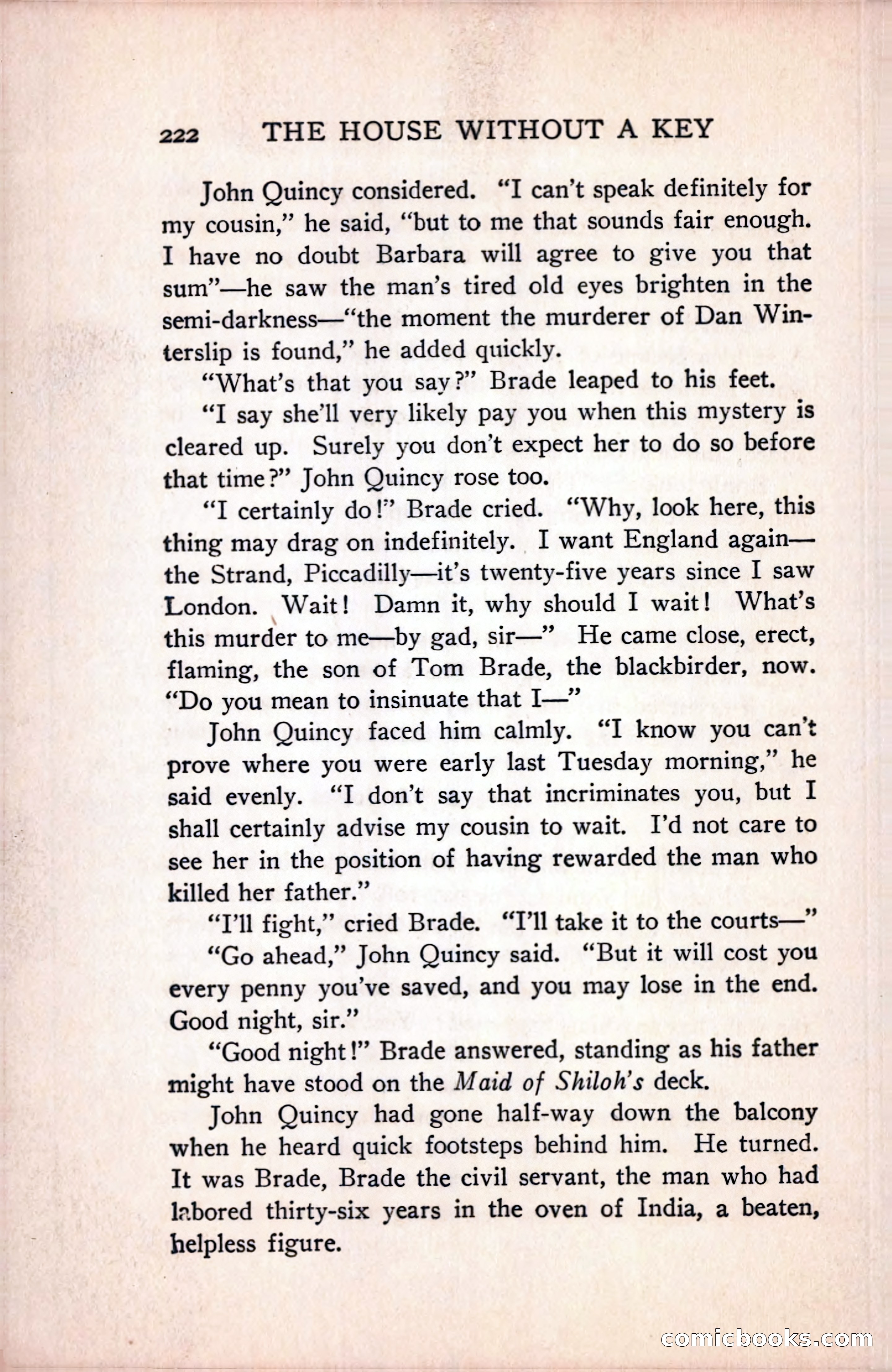 The House Without a Key — page 236 of 339