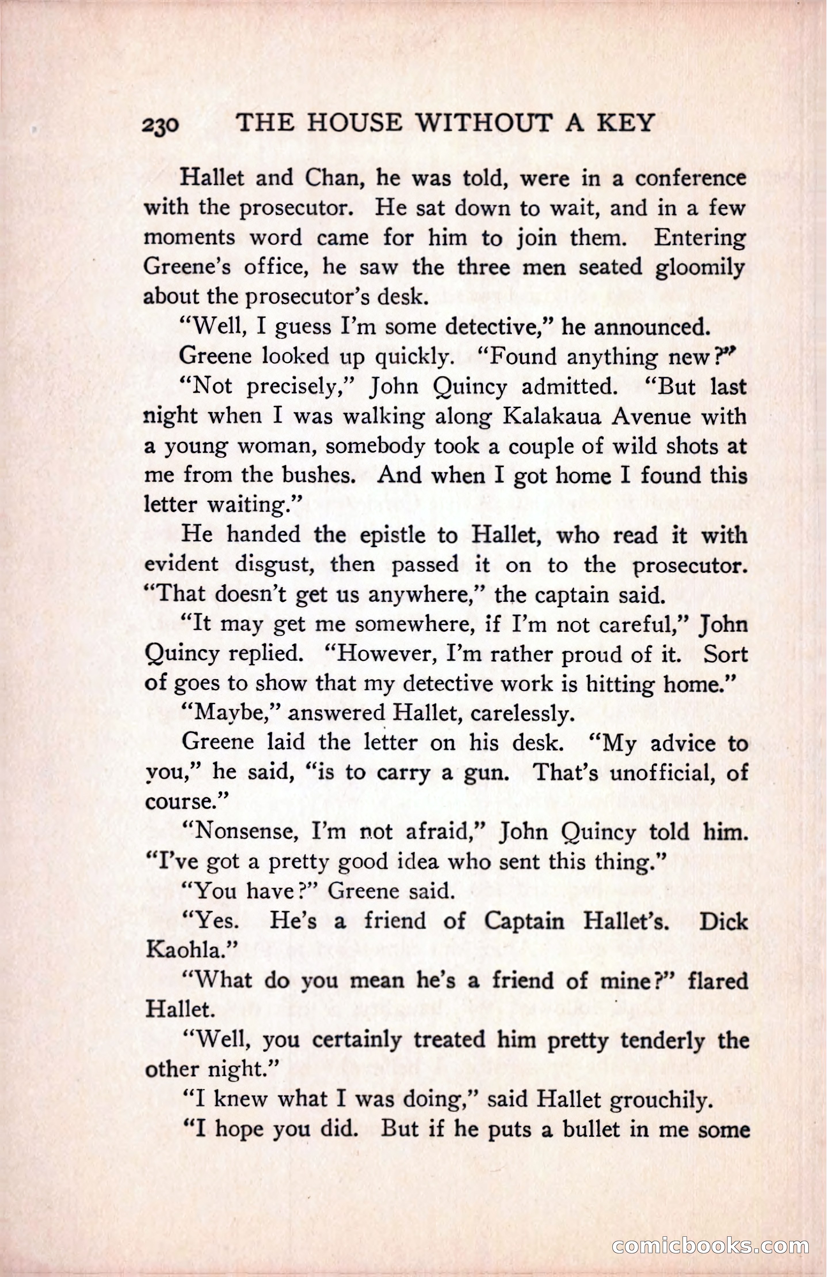 The House Without a Key — page 244 of 339
