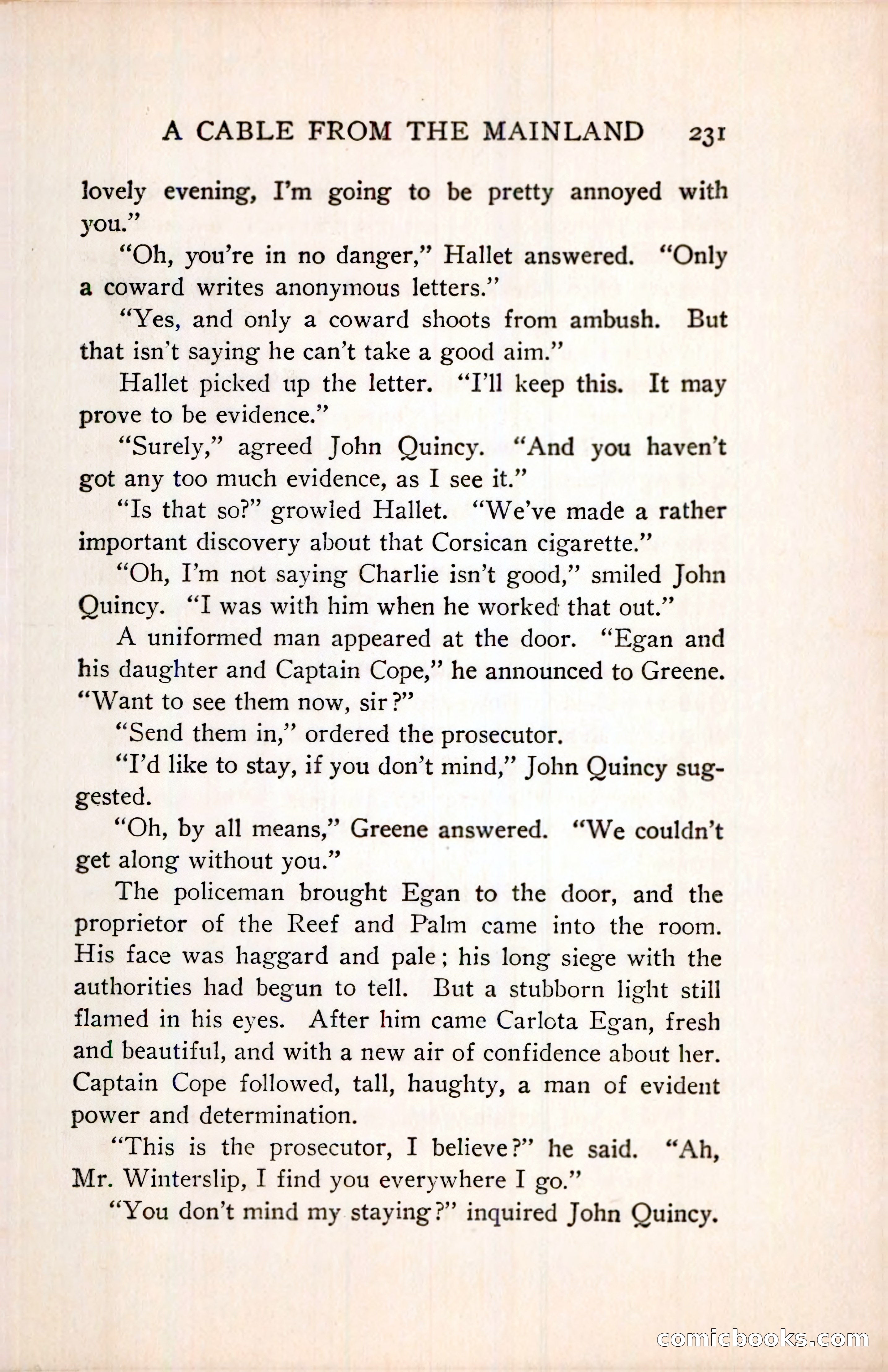 The House Without a Key — page 245 of 339