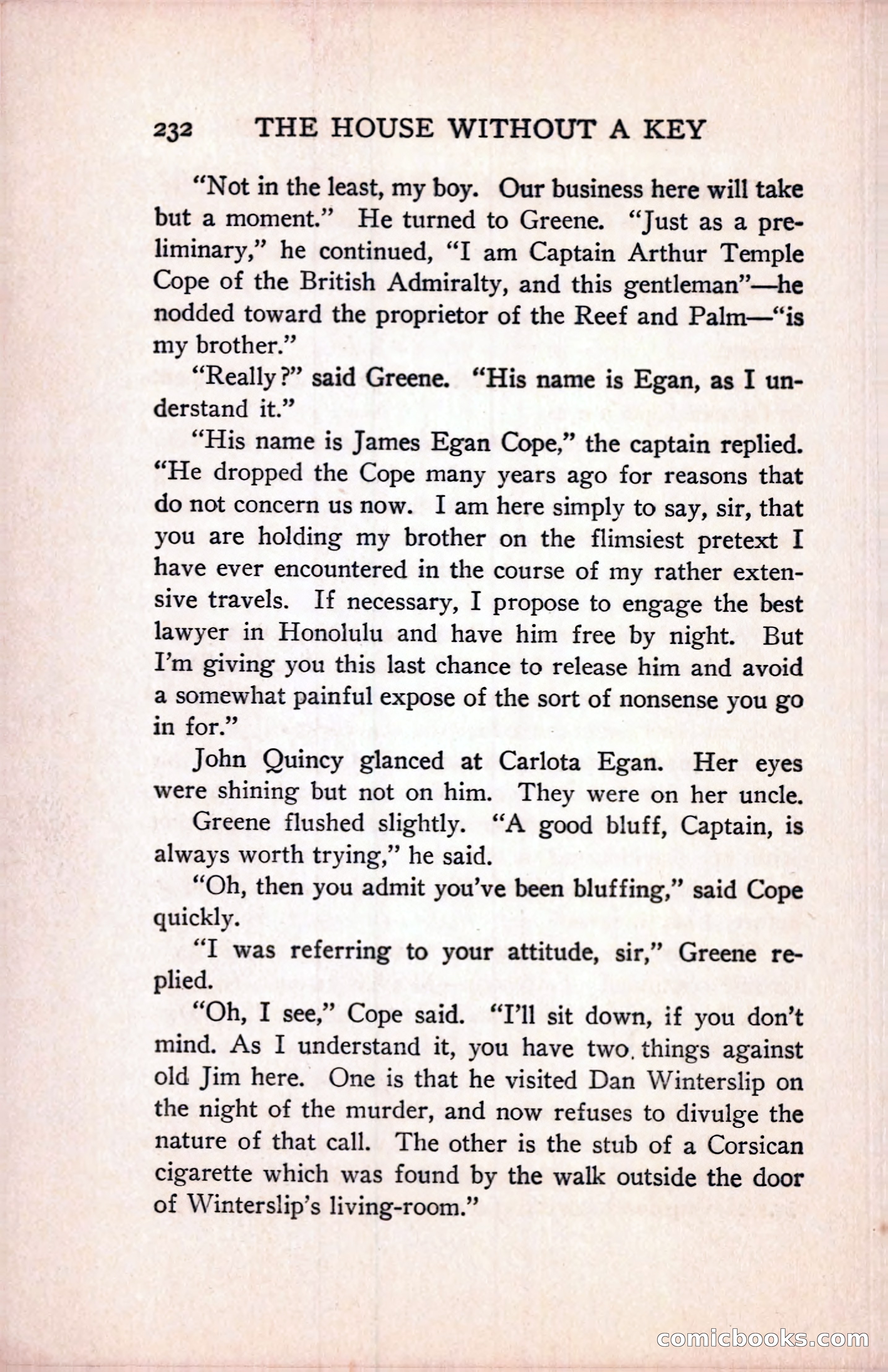 The House Without a Key — page 246 of 339