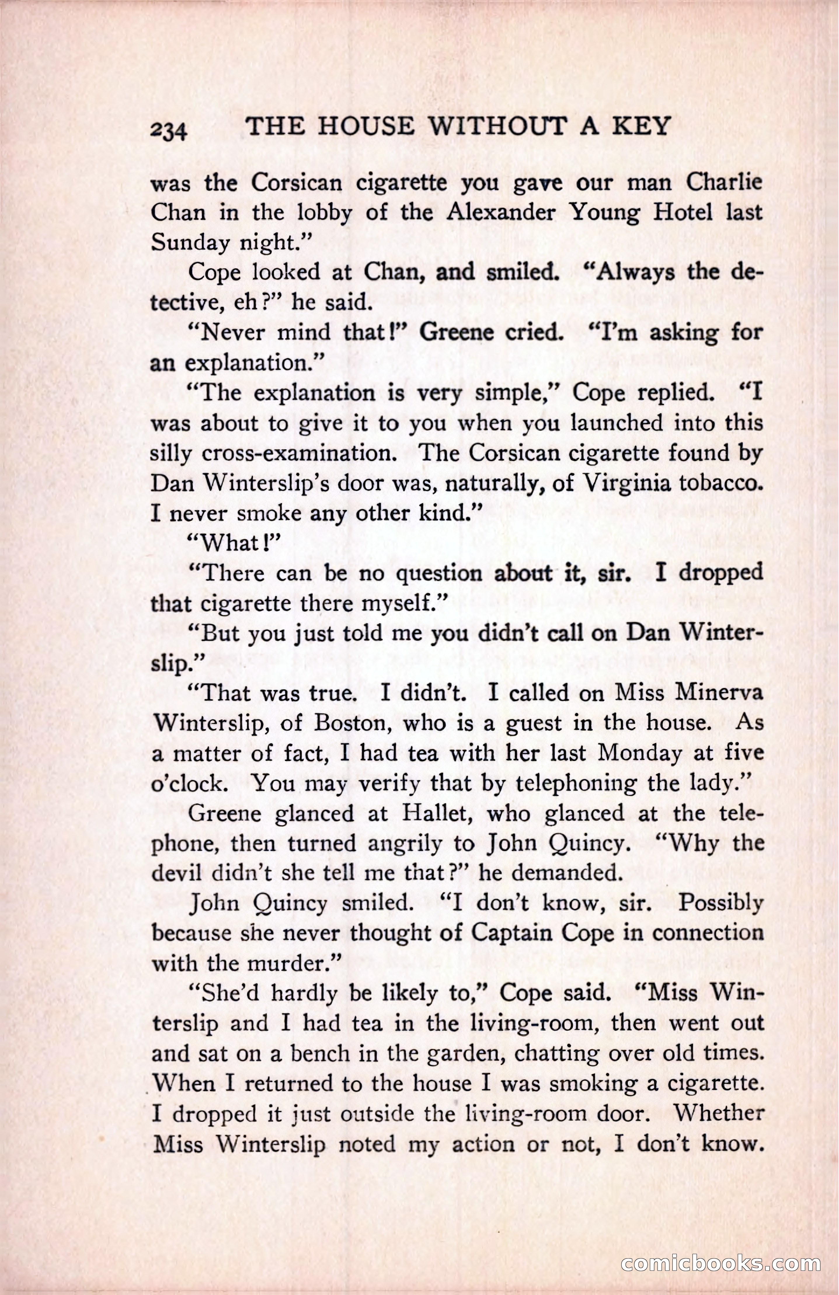 The House Without a Key — page 248 of 339